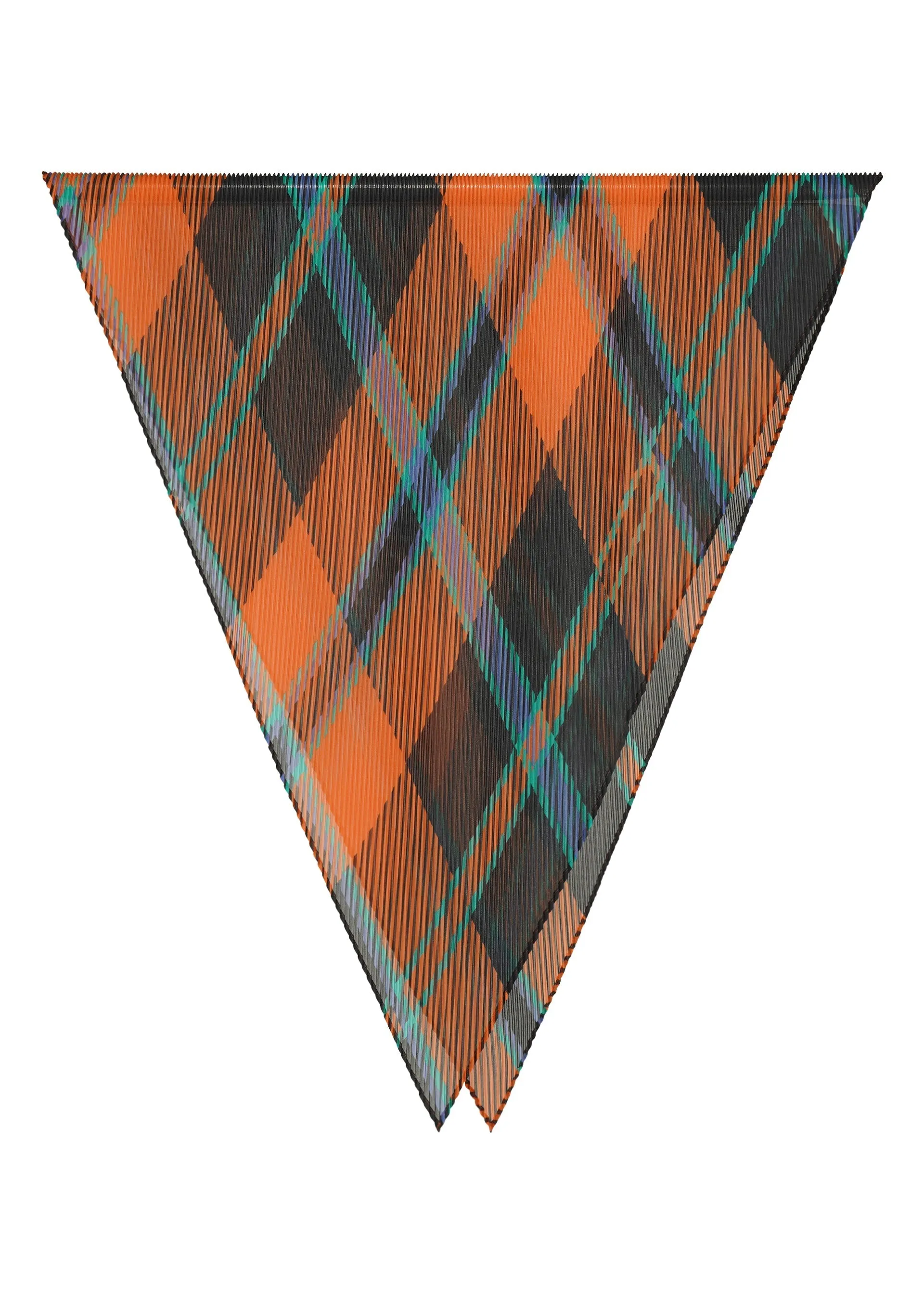 TARTAN CHECK PLEATS STOLE sold by Issey Miyake product image thumbnail 2