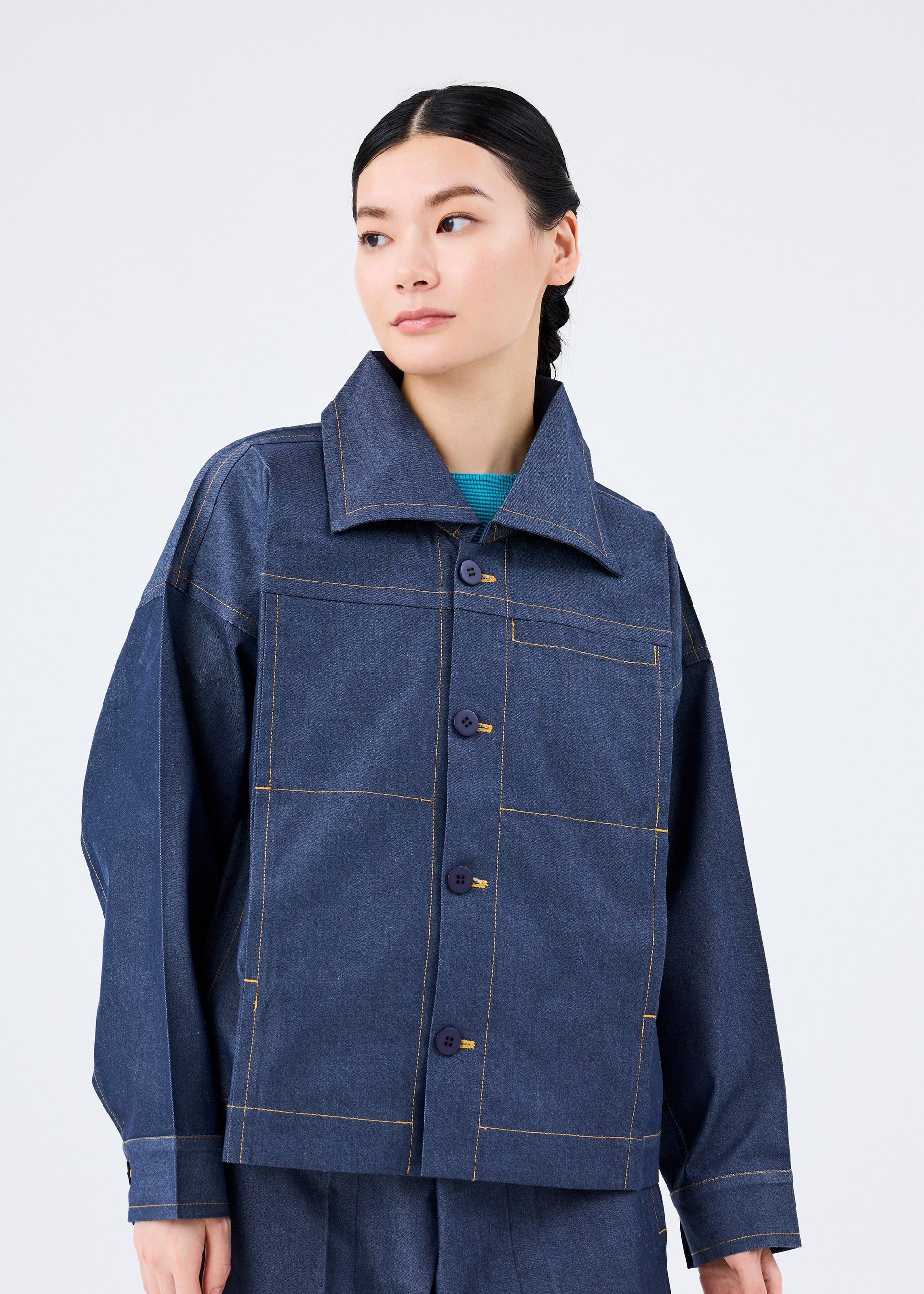 FLAT DENIM JACKET sold by Issey Miyake product image thumbnail 2