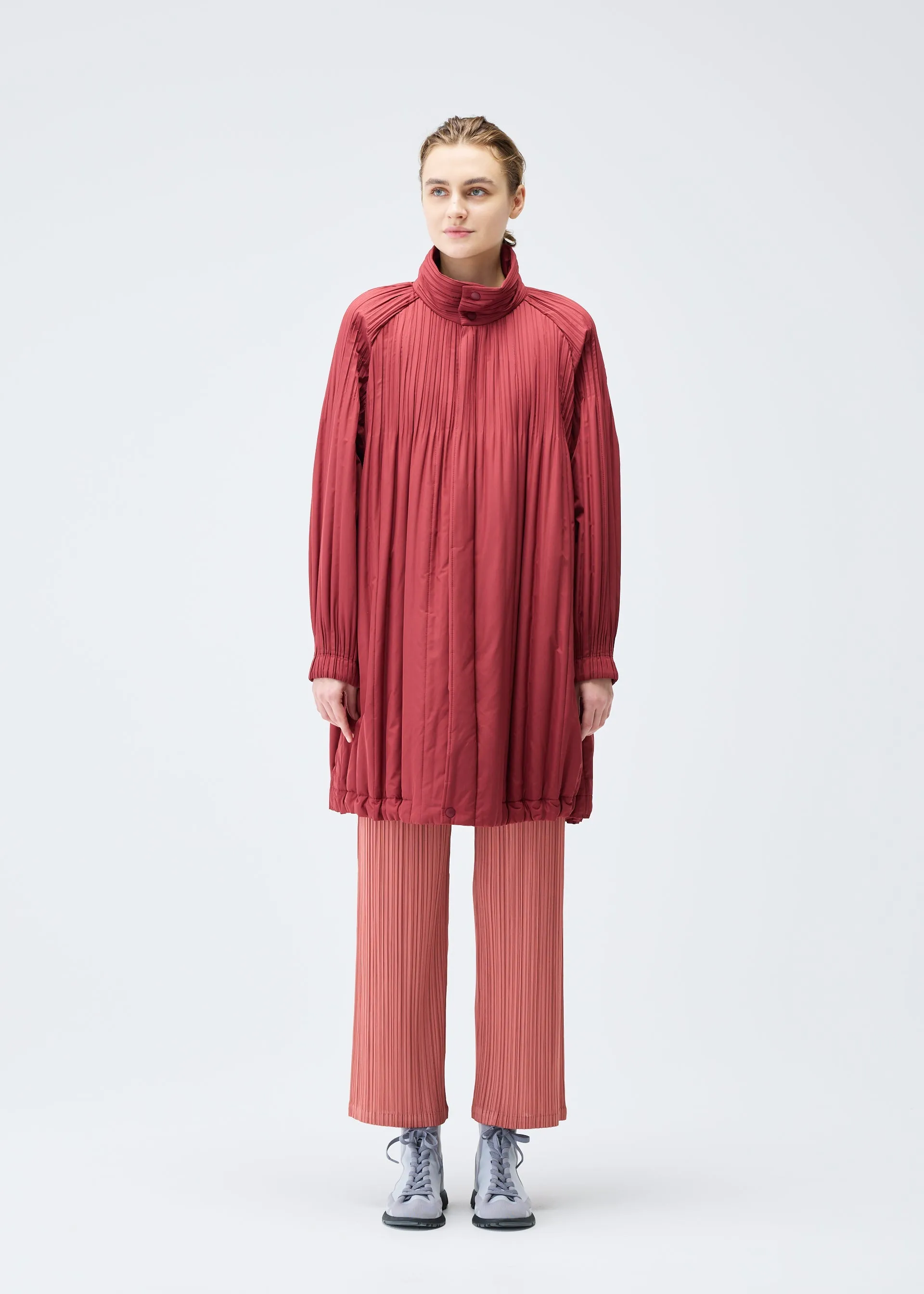 PADDED PLEATS COAT sold by Issey Miyake product image thumbnail 3