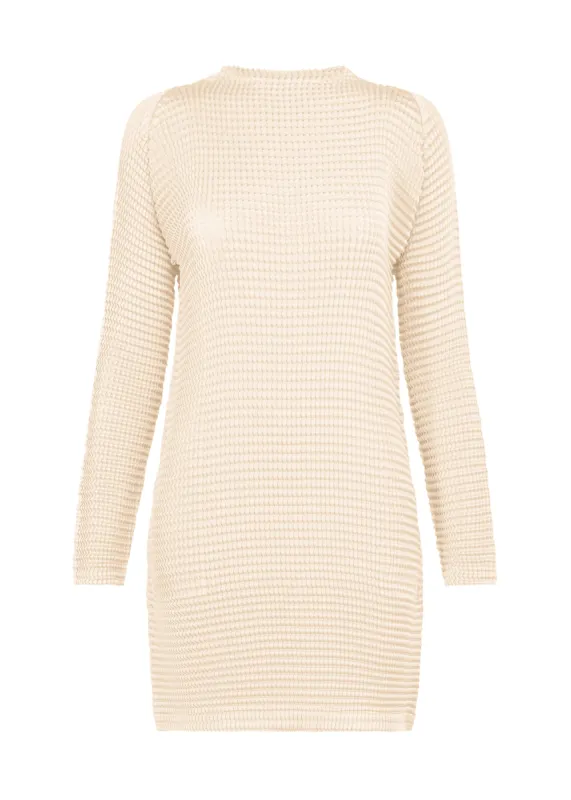 SUEDE LIKE PLEATS DRESS sold by Issey Miyake