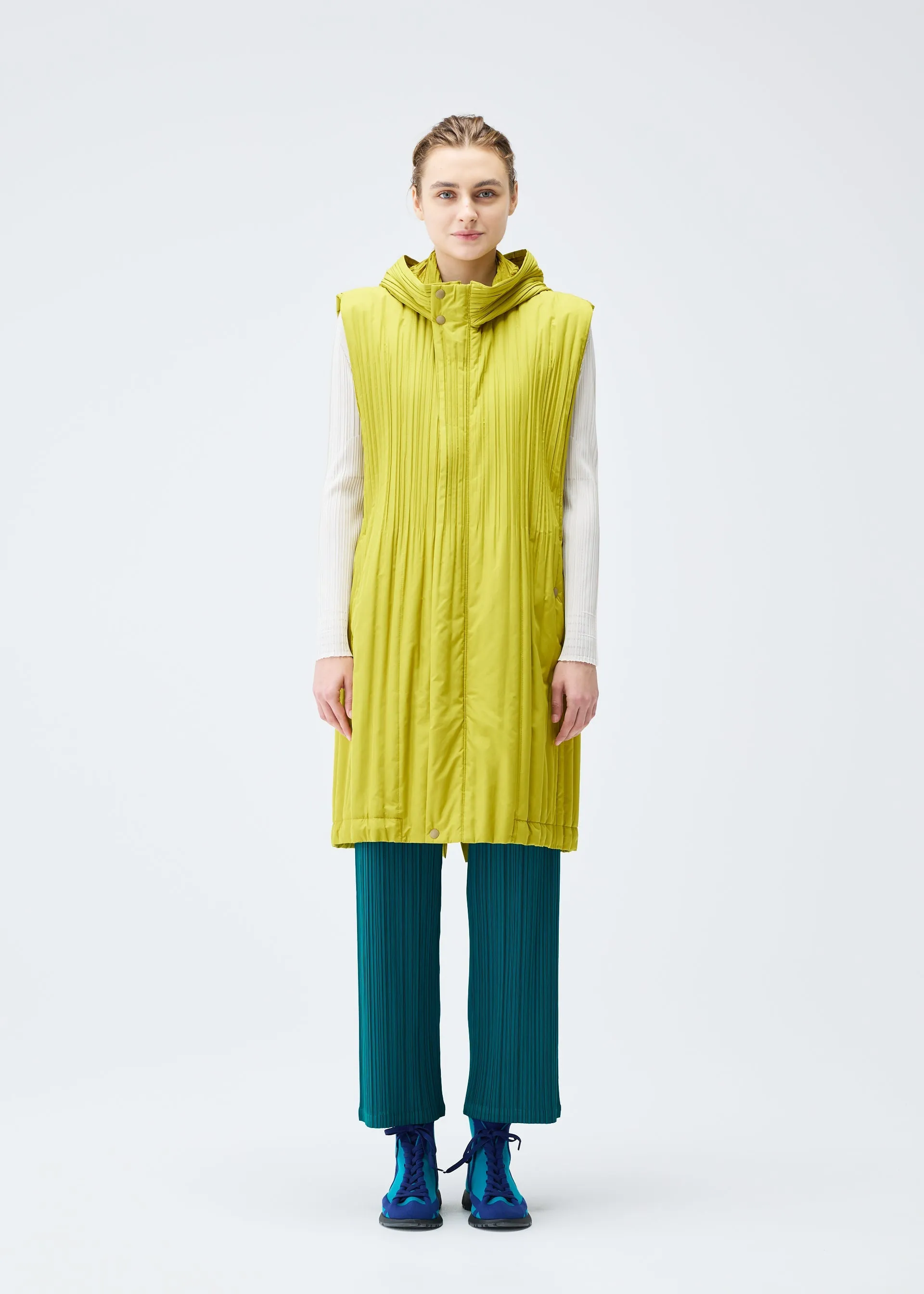 PADDED PLEATS COAT sold by Issey Miyake product image thumbnail 4