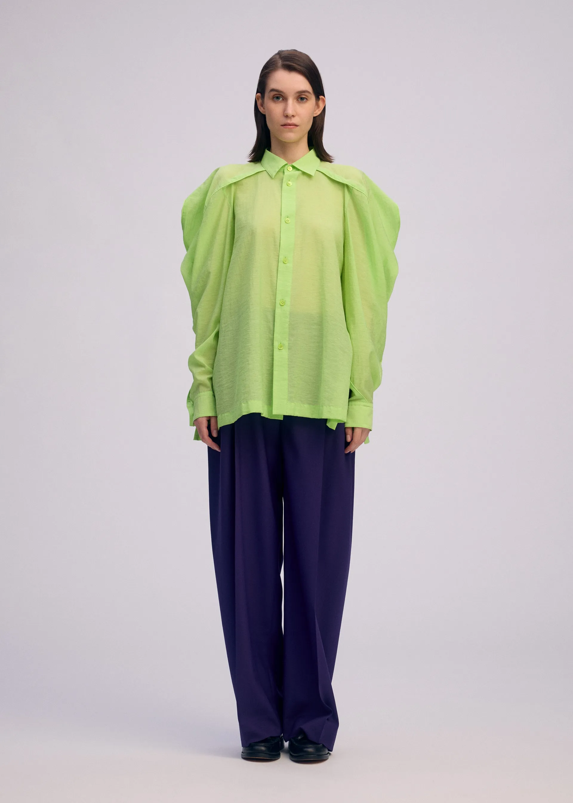 R SHIRT SHEER sold by Issey Miyake product image thumbnail 5
