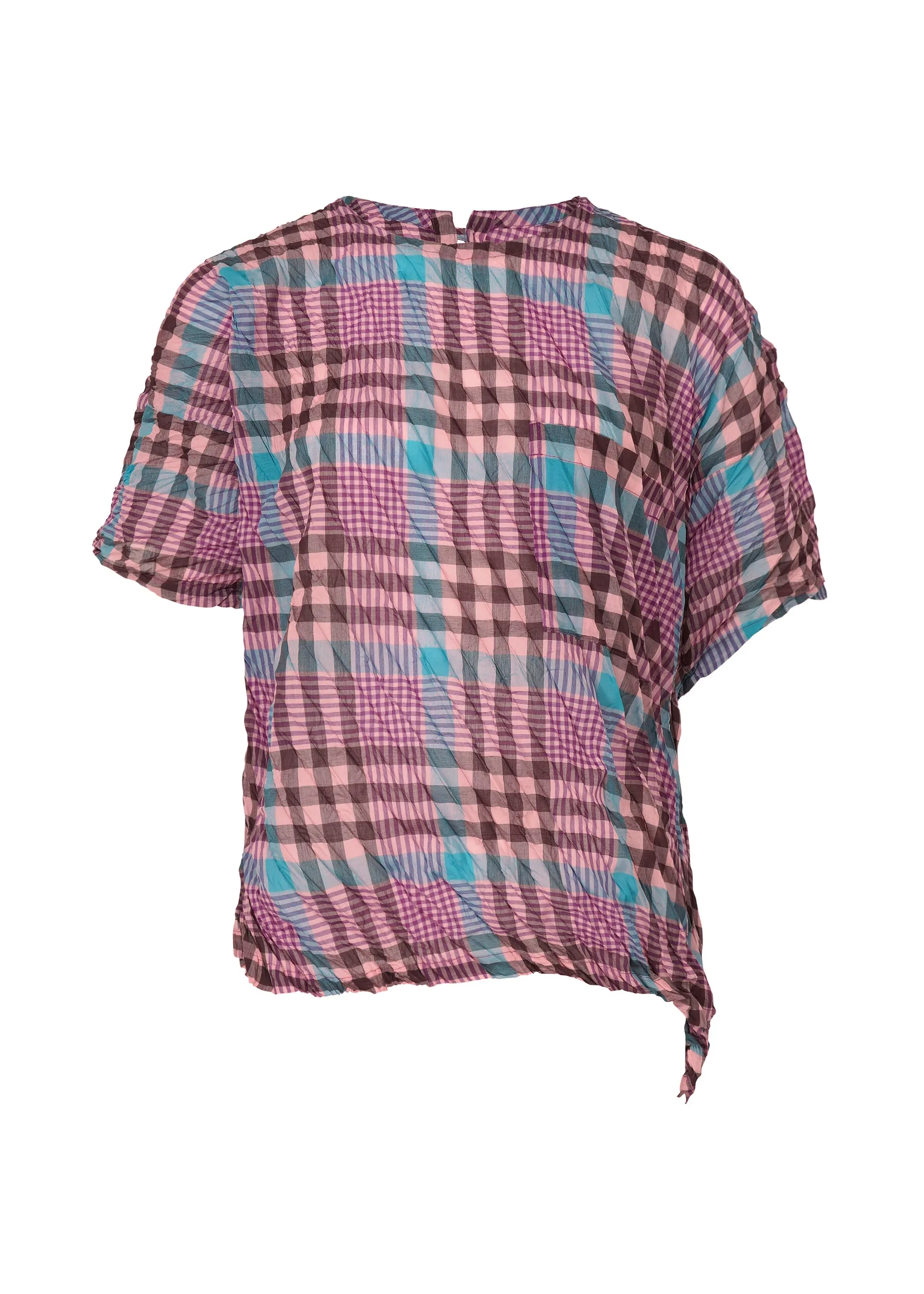 CHECK WHIPPED PLEATS SHIRT sold by Issey Miyake product image thumbnail 2