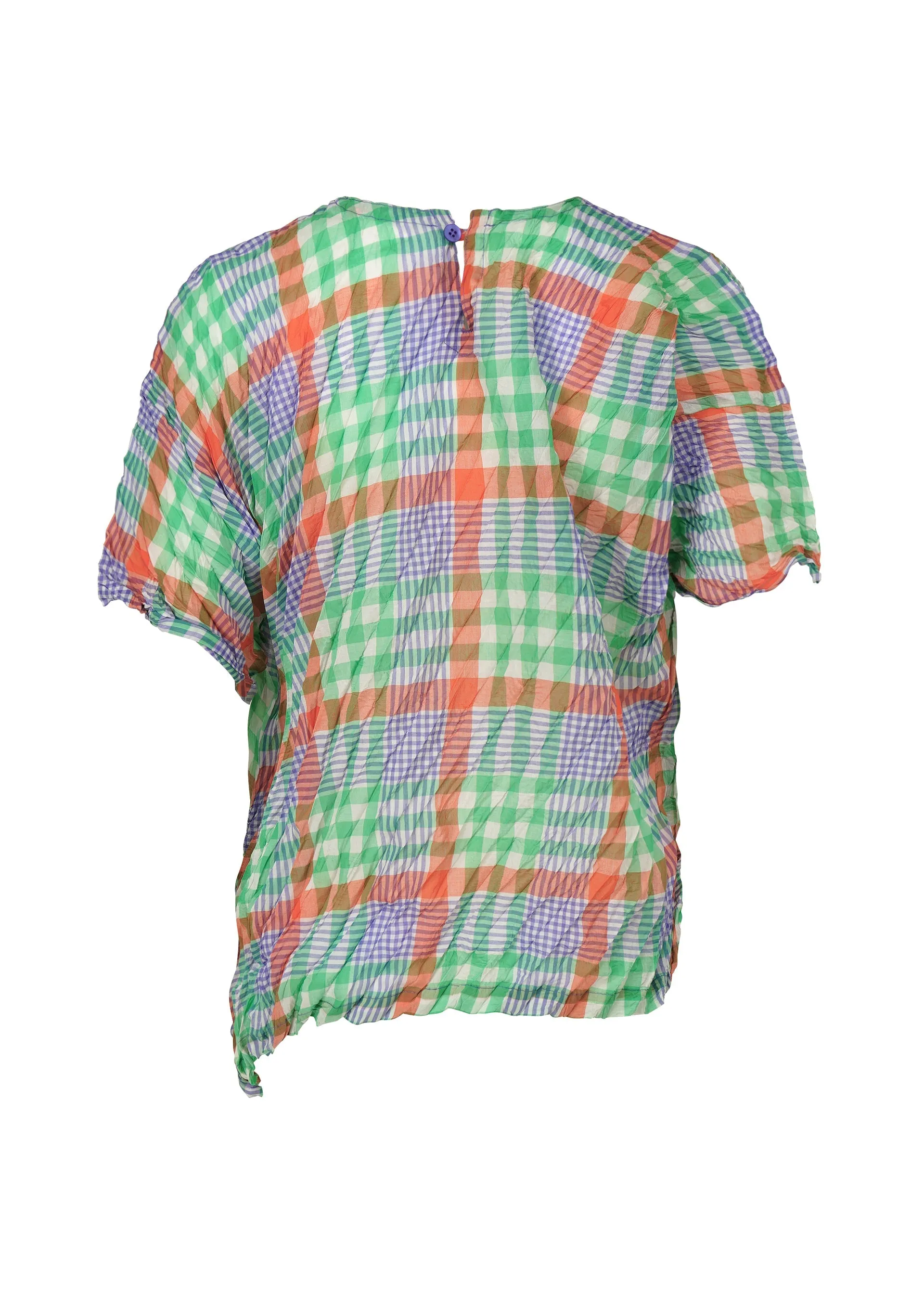 CHECK WHIPPED PLEATS SHIRT sold by Issey Miyake product image thumbnail 3