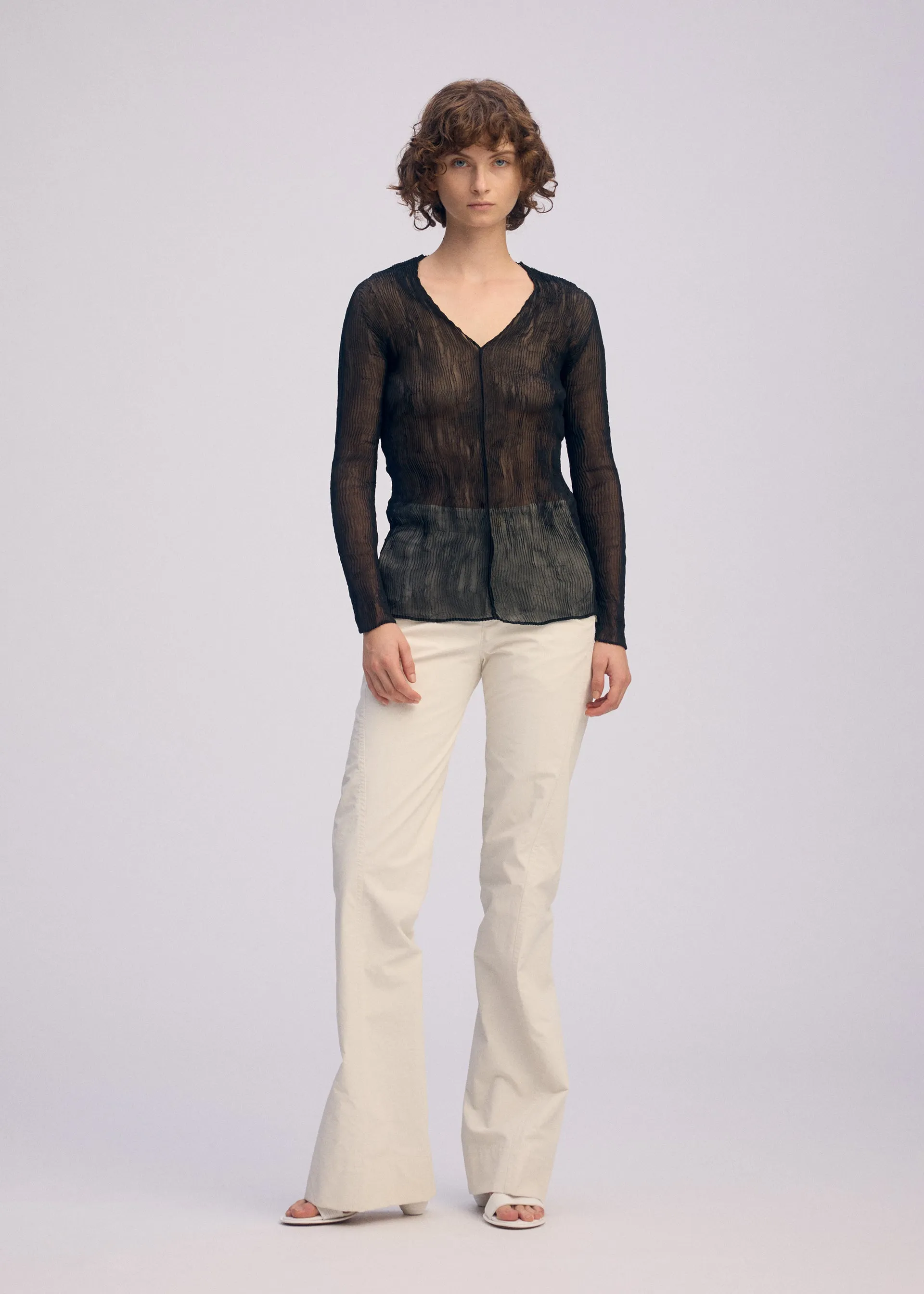 CHIFFON TWIST BK/WT-66 sold by Issey Miyake product image thumbnail 4