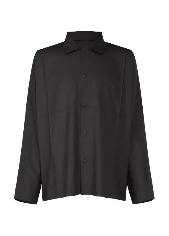 COMPACT SHIRT BLACK made by Issey Miyake