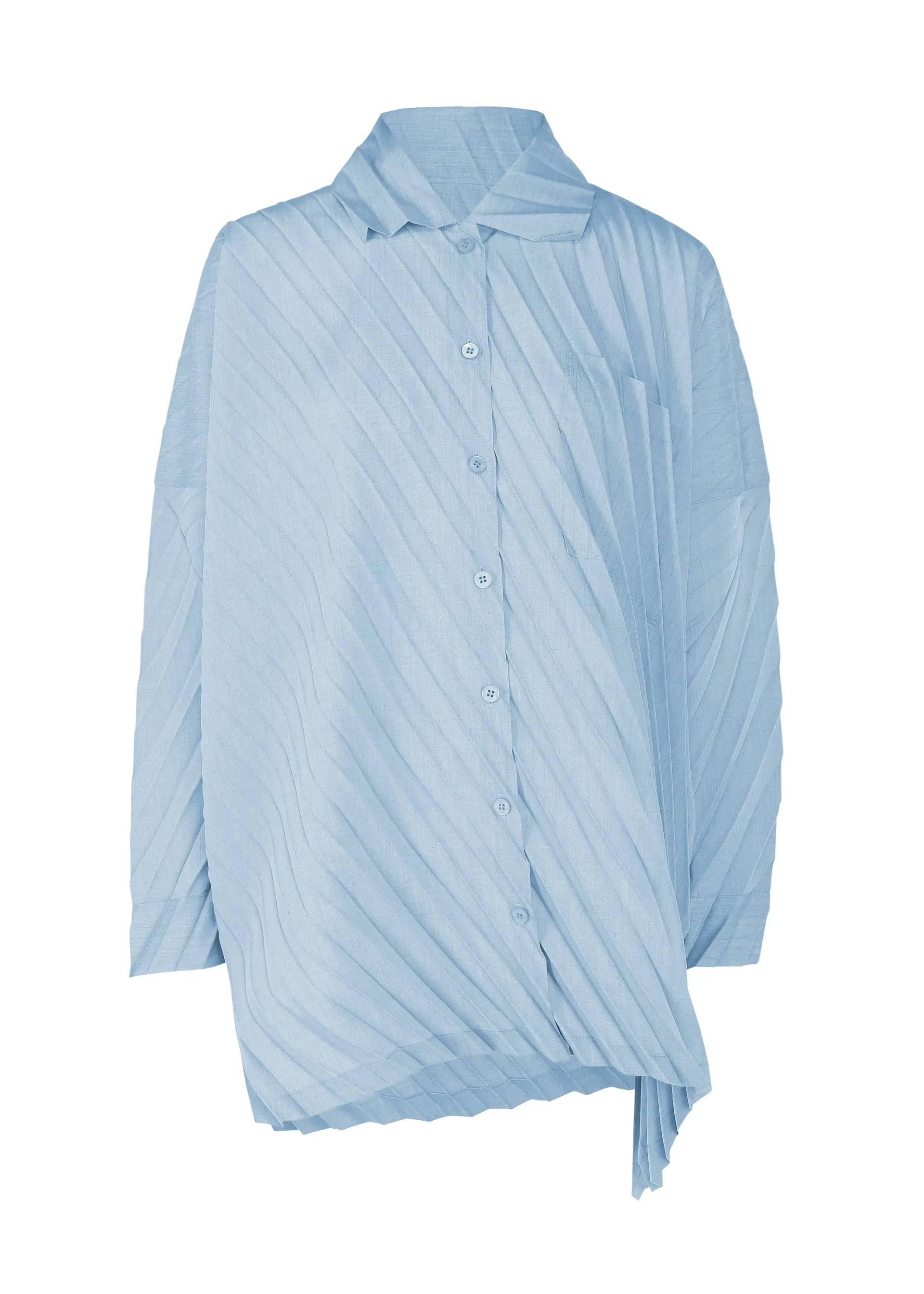 ANGLE PLEATS SHIRT sold by Issey Miyake product image thumbnail 2