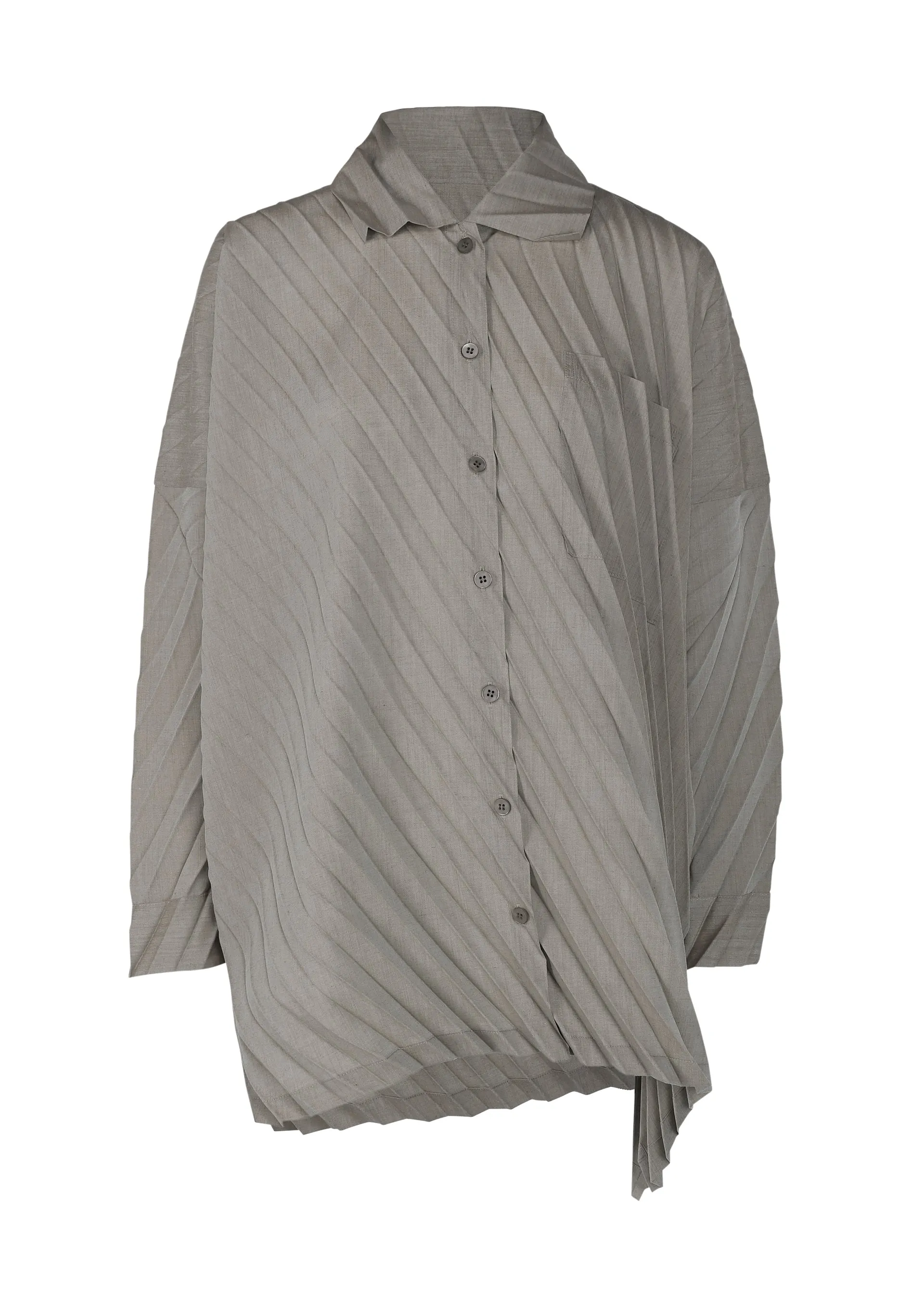 ANGLE PLEATS SHIRT sold by Issey Miyake