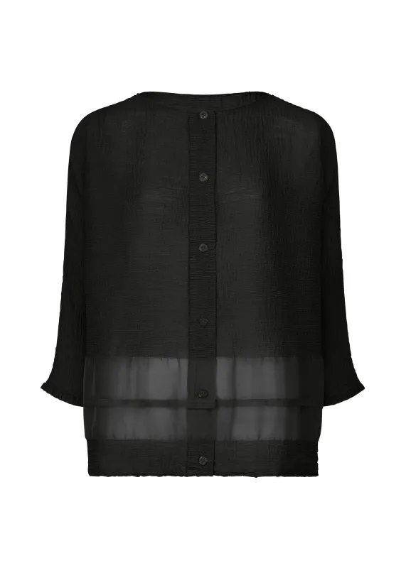 SHEER SEE-THROUGH CREPE made by Issey Miyake