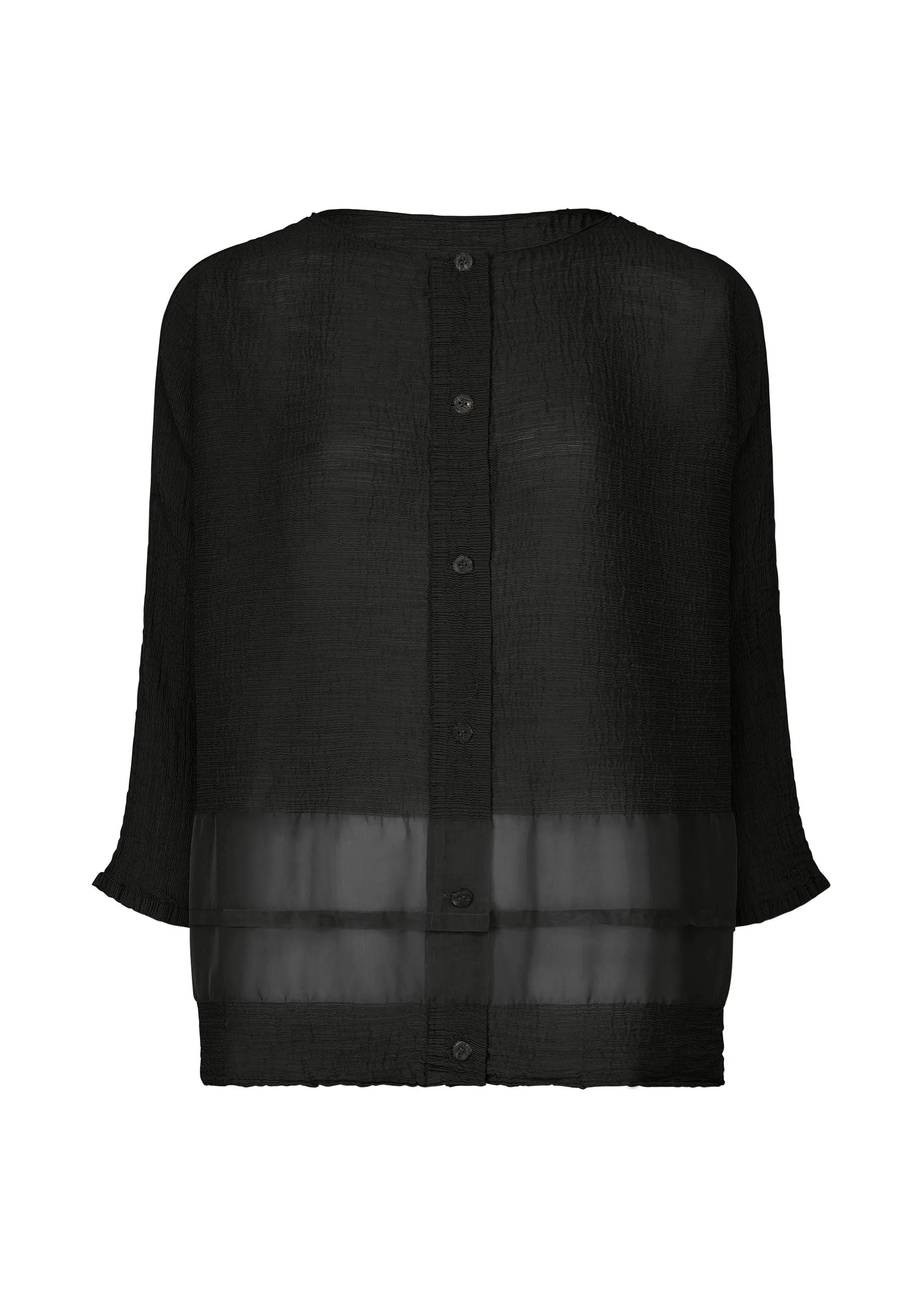SHEER SEE-THROUGH CREPE sold by Issey Miyake
