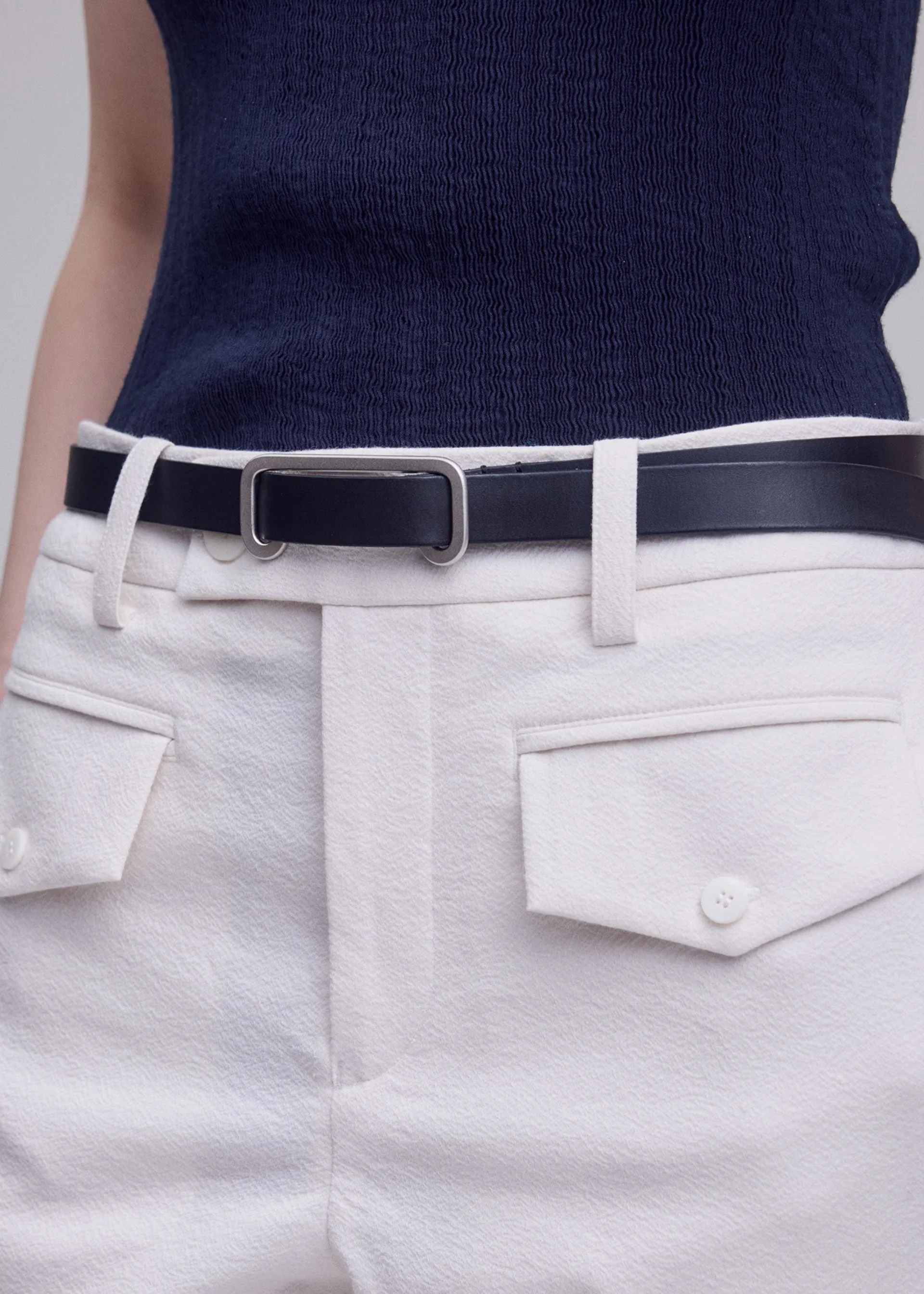 SOLID LEATHER BELT sold by Issey Miyake product image thumbnail 4