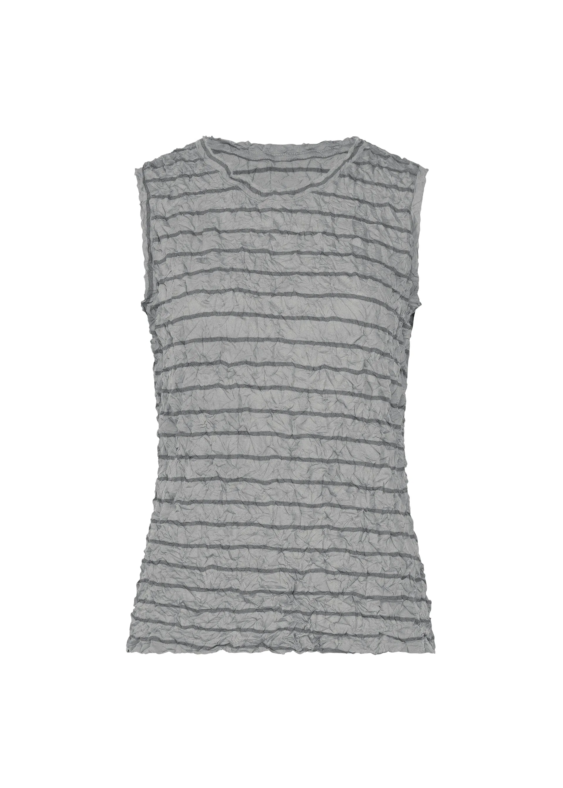 STRIPE MERINGUE T-SHIRT sold by Issey Miyake