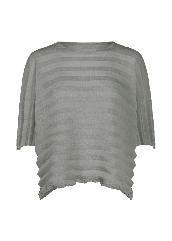 ACCORDION SEE-THROUGH CREPE made by Issey Miyake