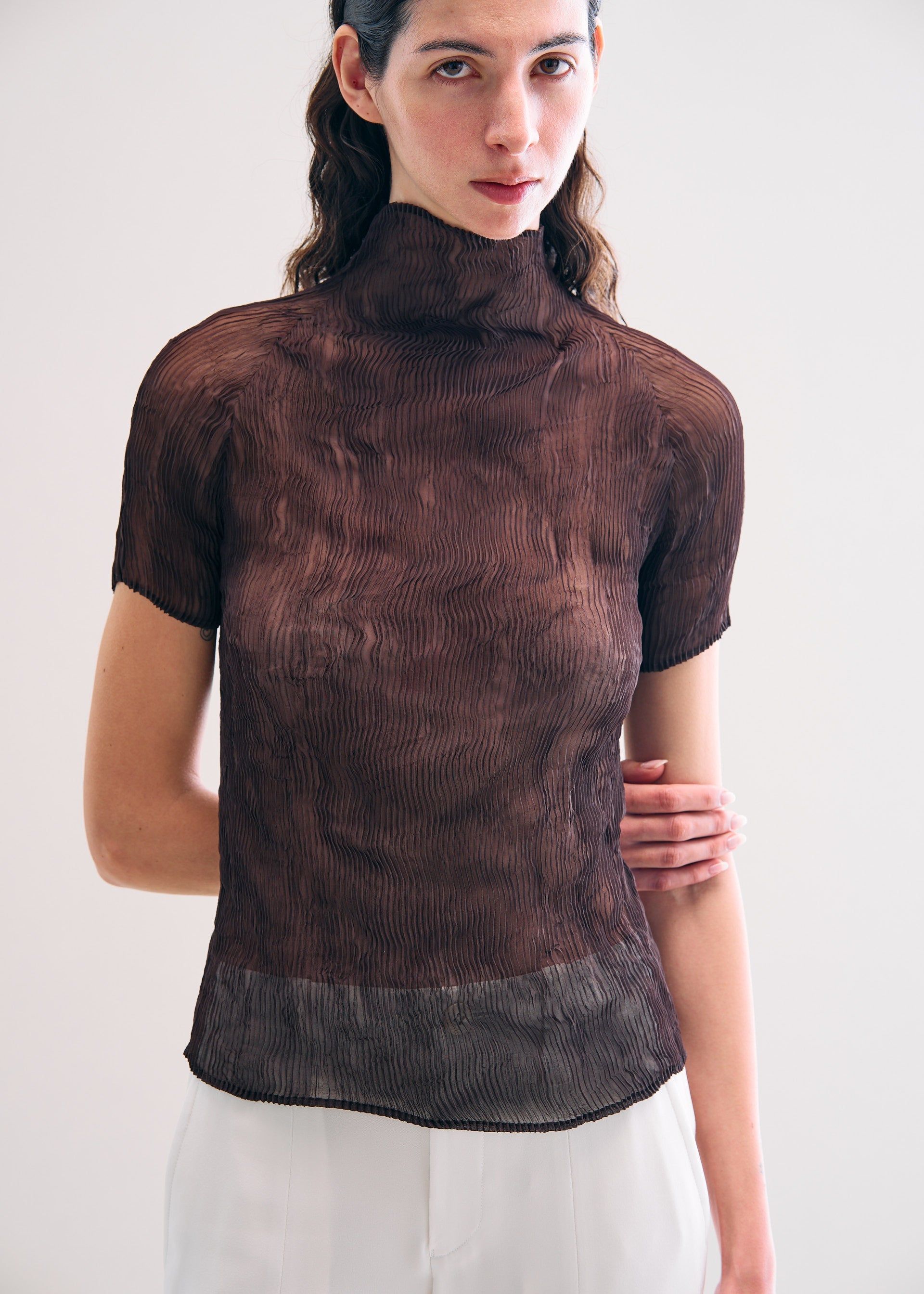 CHIFFON TWIST 3 TOP sold by Issey Miyake product image thumbnail 2