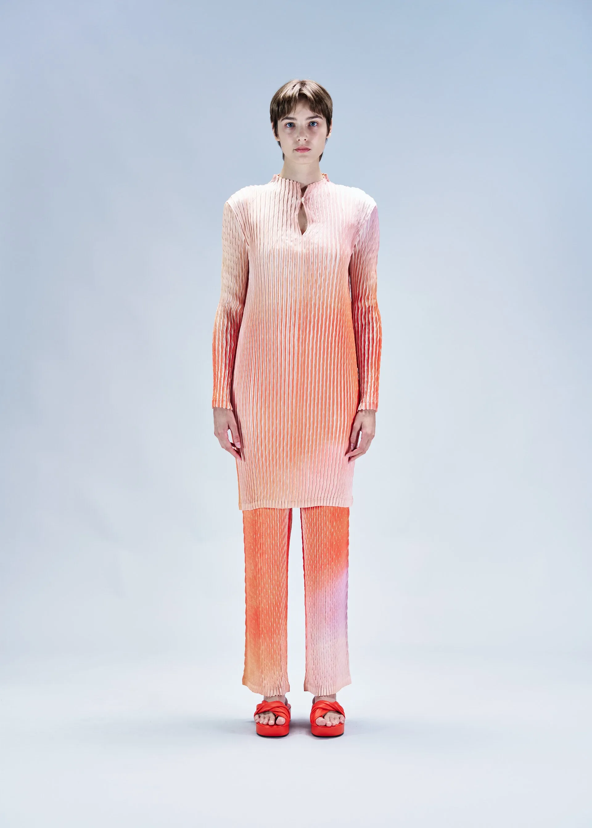 SUFFUSED PLEATS DRESS sold by Issey Miyake product image thumbnail 3