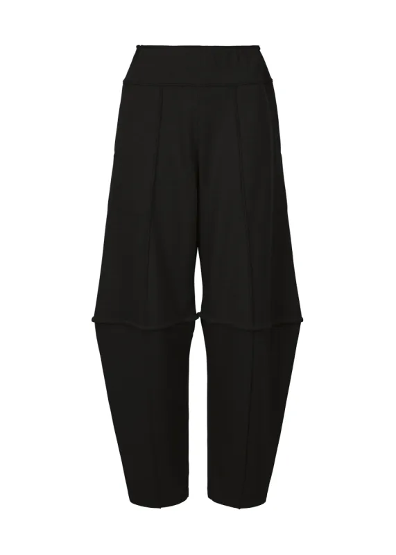 TUCKED WOOL JERSEY PANTS made by Issey Miyake