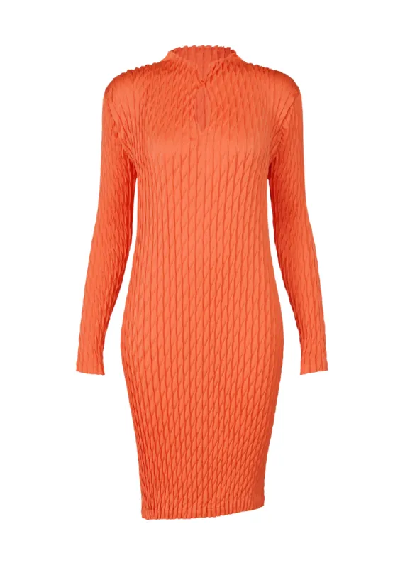 DIFFUSED PLEATS DRESS sold by Issey Miyake