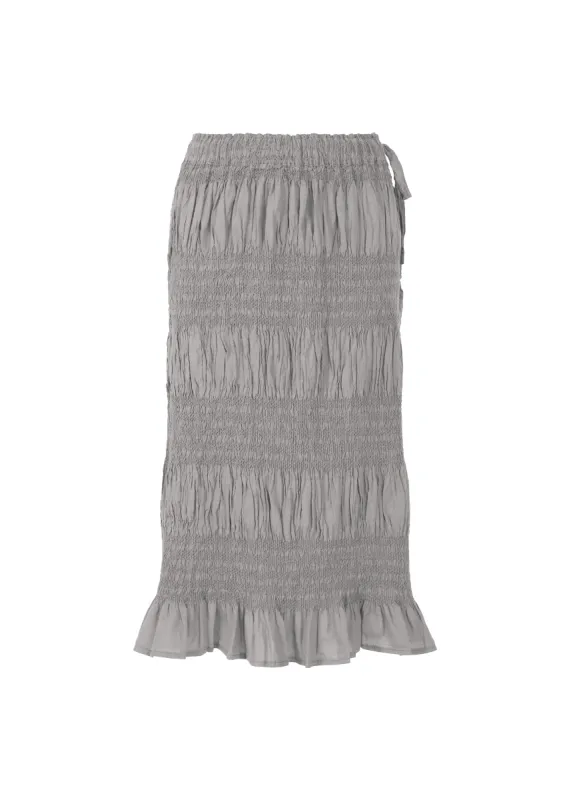 SHRINK STRIPE SKIRT made by Issey Miyake