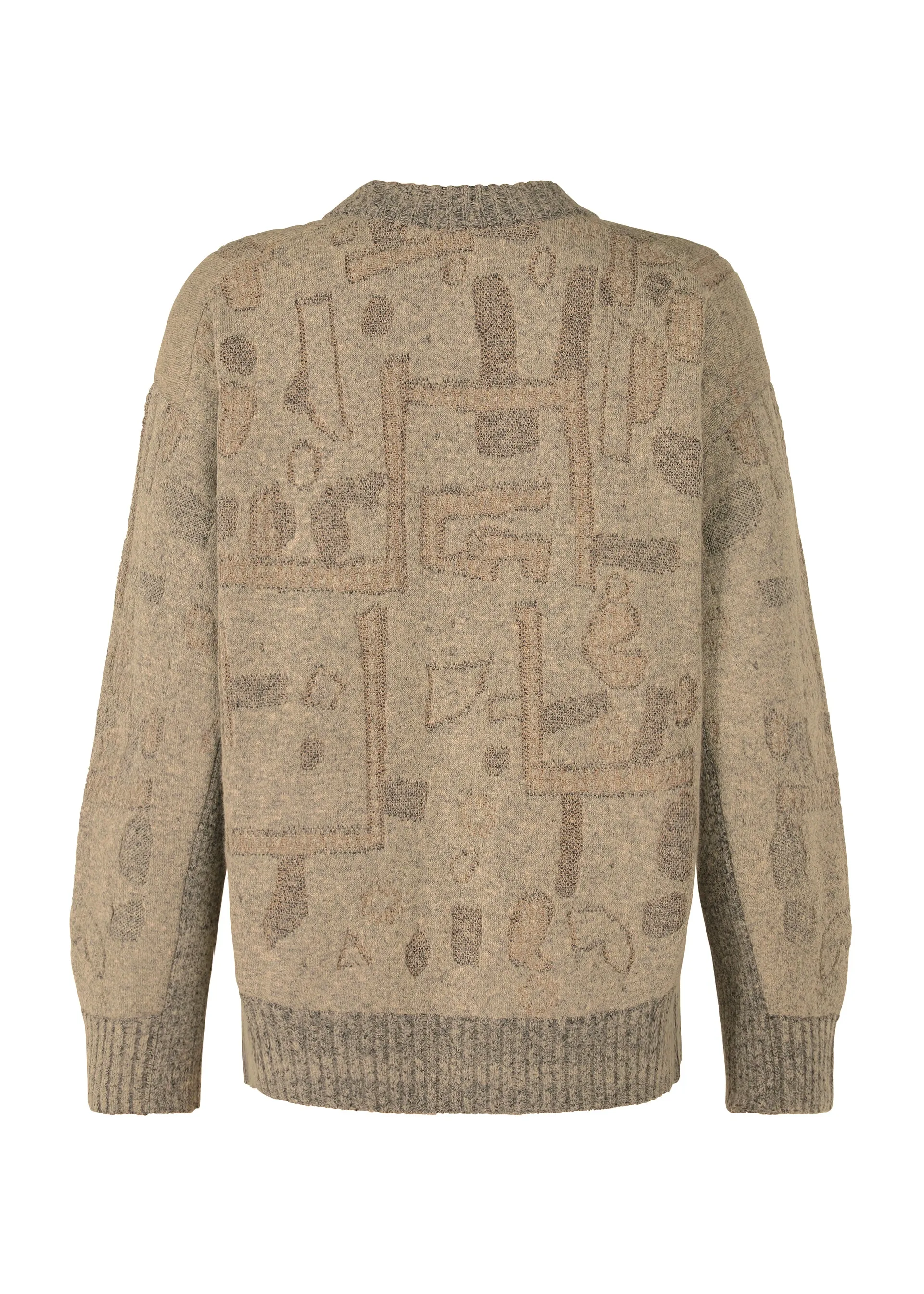 GEOMETRIC KNIT SWEATER sold by Issey Miyake product image thumbnail 2