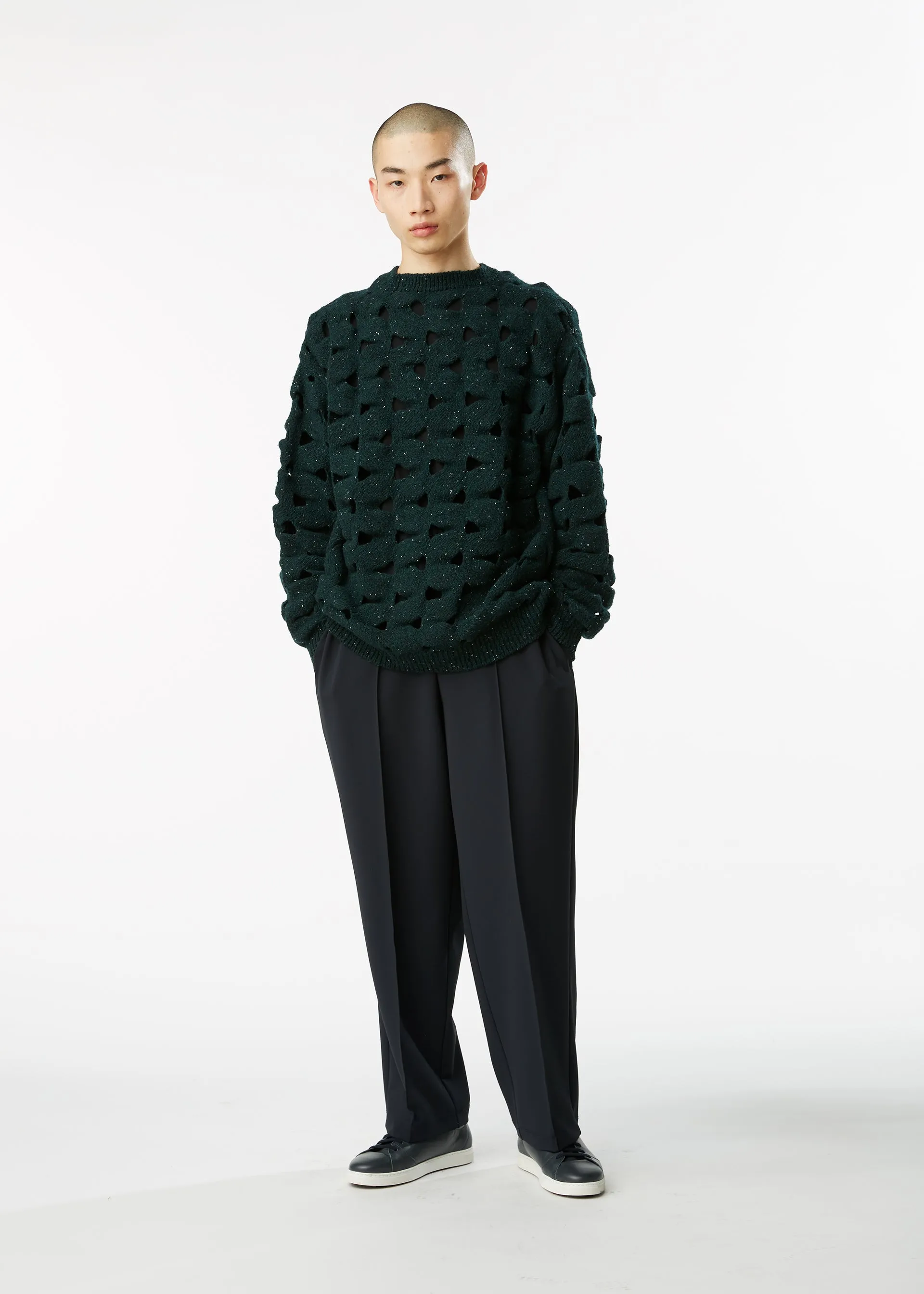 WOOL NEST KNIT SWEATER sold by Issey Miyake product image thumbnail 2