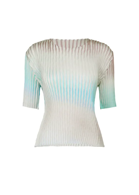 PRESSED FLORA PLEATS TOP | Parallel