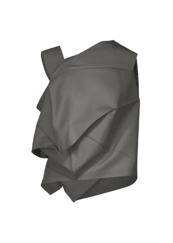 FRACTAL SOLID BLOUSE made by Issey Miyake