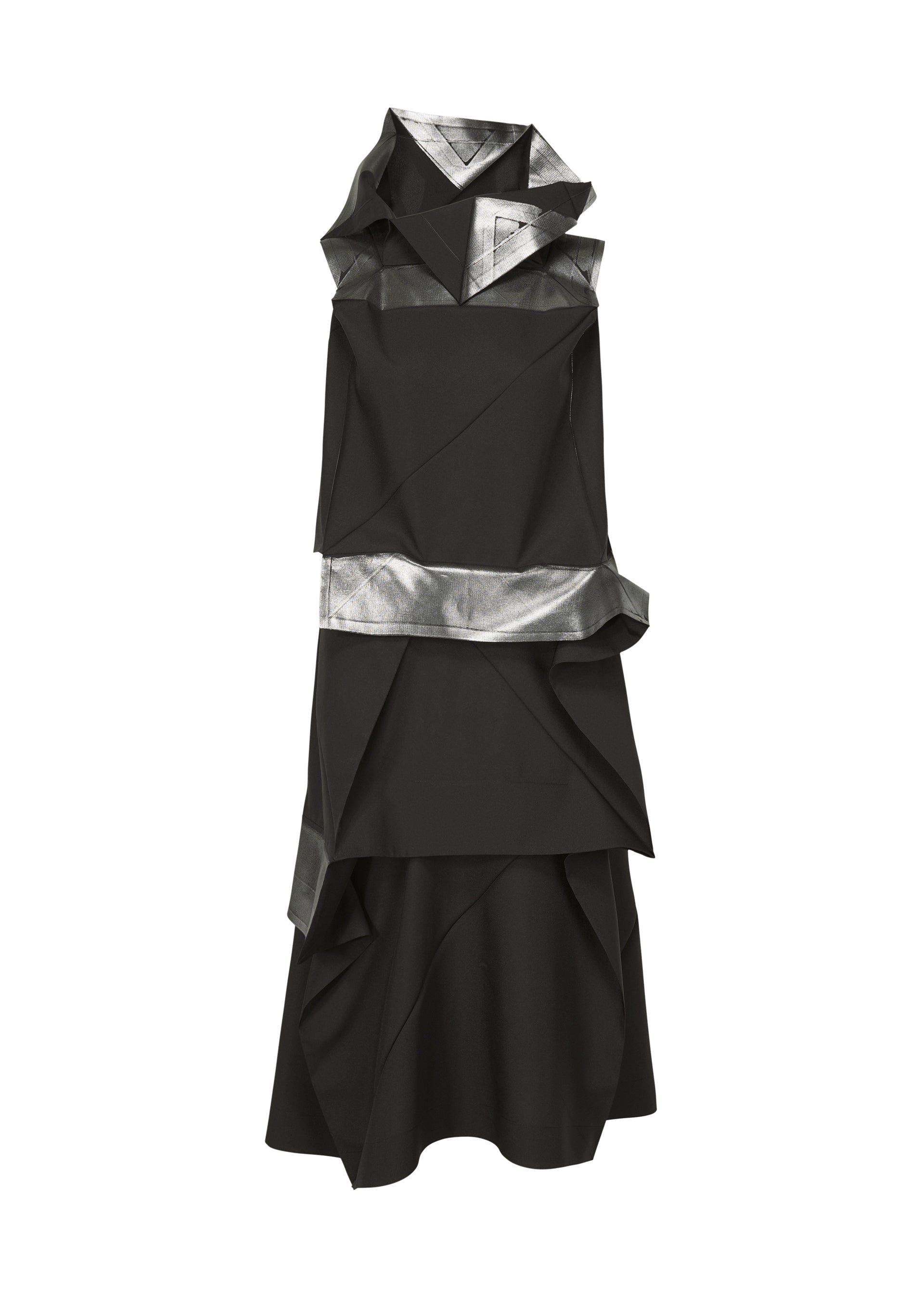 BUILDING BLOCKS FOIL DRESS sold by Issey Miyake