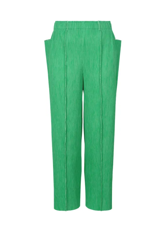 MIX FINE KNIT PLEATS BOTTOM PANTS made by Issey Miyake