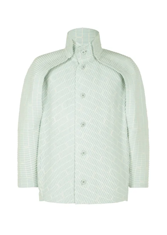 EMBROIDERY PLEATS JACKET sold by Issey Miyake