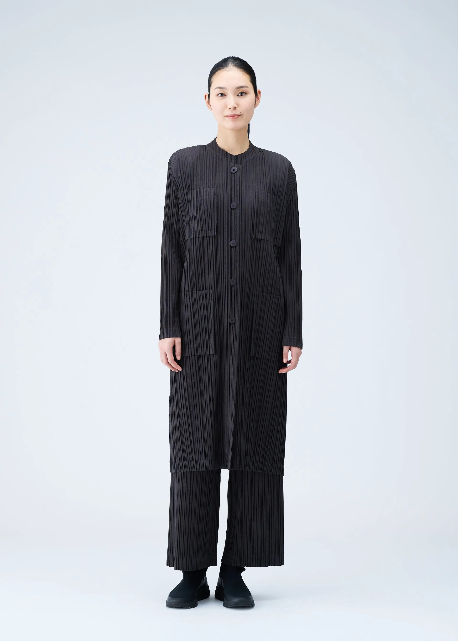 RAMIE PLEATS COAT sold by Issey Miyake product image thumbnail 2