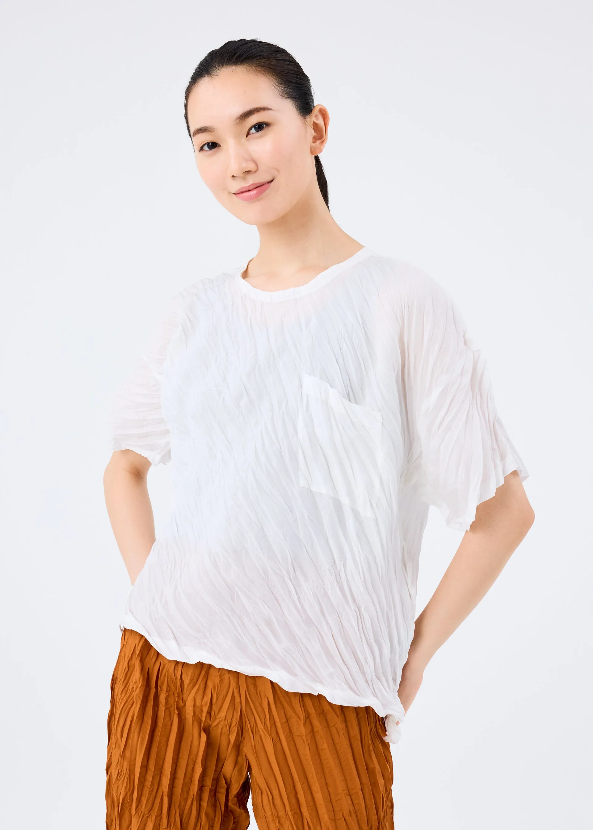 WHIPPED PLEATS TOP sold by Issey Miyake product image thumbnail 3