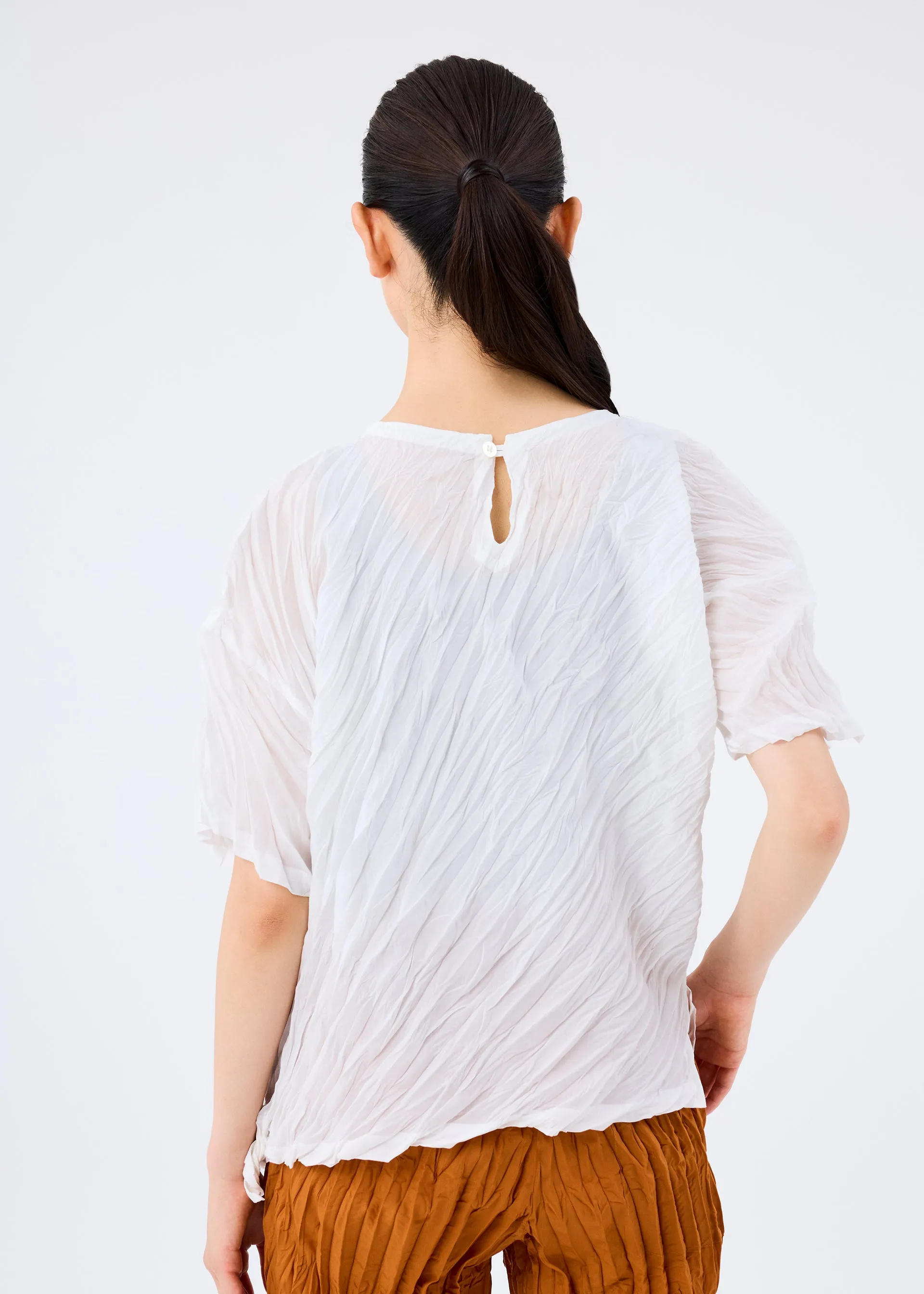 WHIPPED PLEATS TOP sold by Issey Miyake product image thumbnail 4