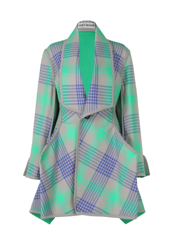 COUNTERPOINT CHECK JACKET made by Issey Miyake