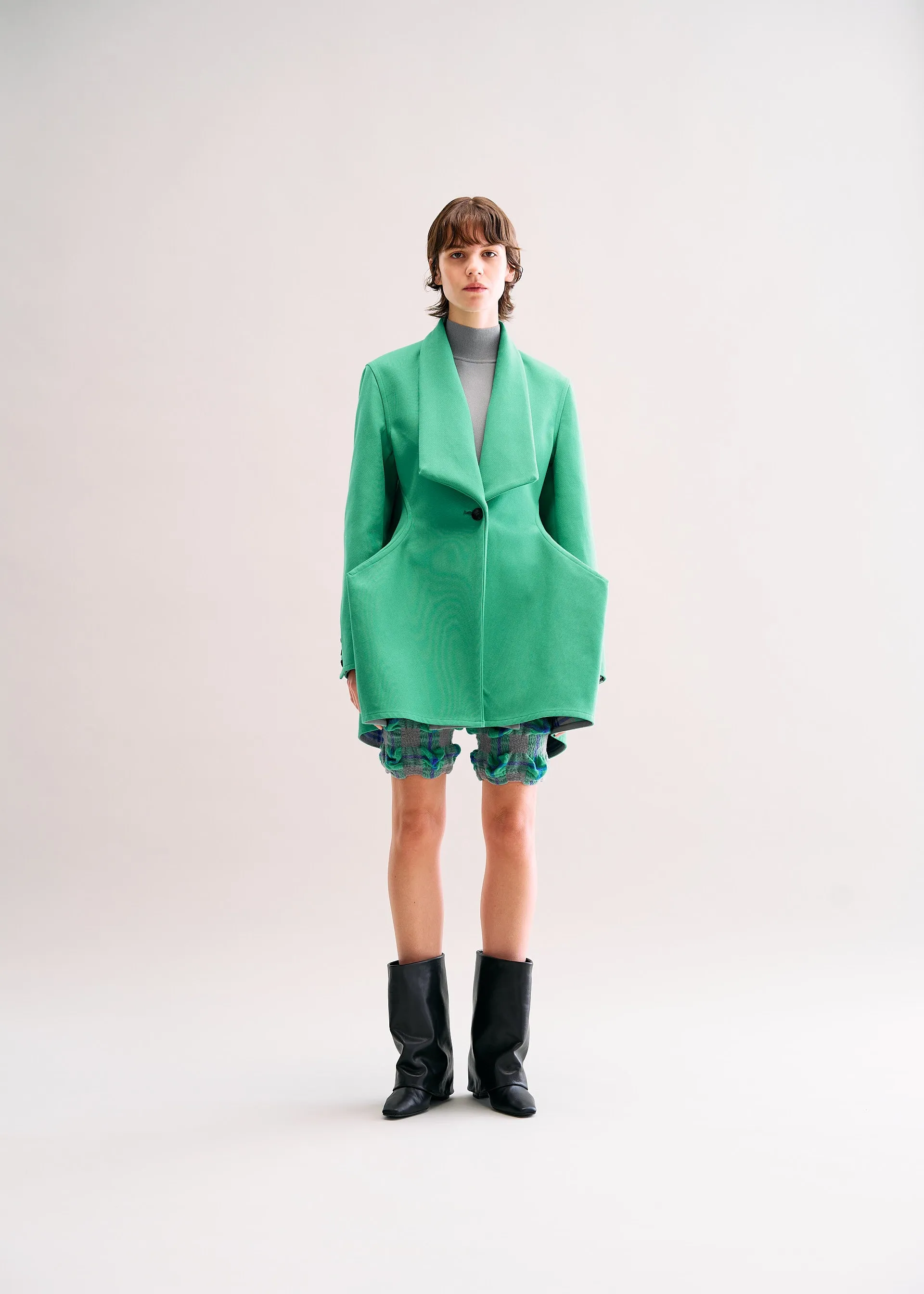 COUNTERPOINT CHECK JACKET sold by Issey Miyake product image thumbnail 5