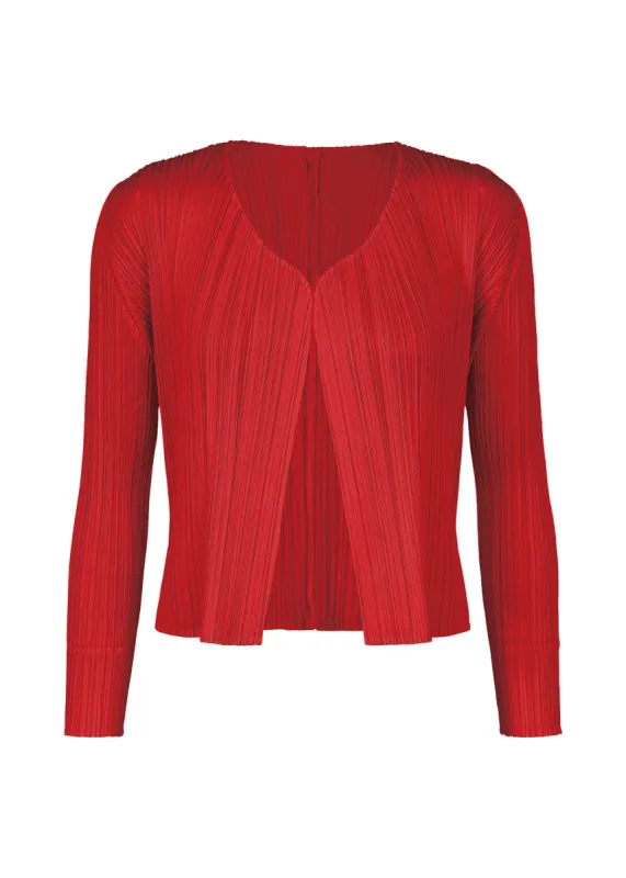 FLOWER PLEATS CARDIGAN | Parallel