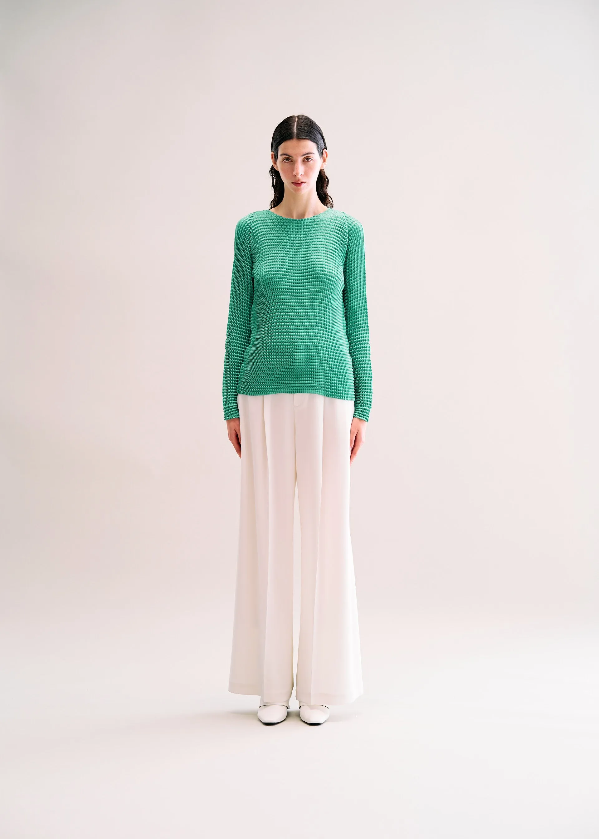 SUEDE LIKE PLEATS TOP sold by Issey Miyake product image thumbnail 3