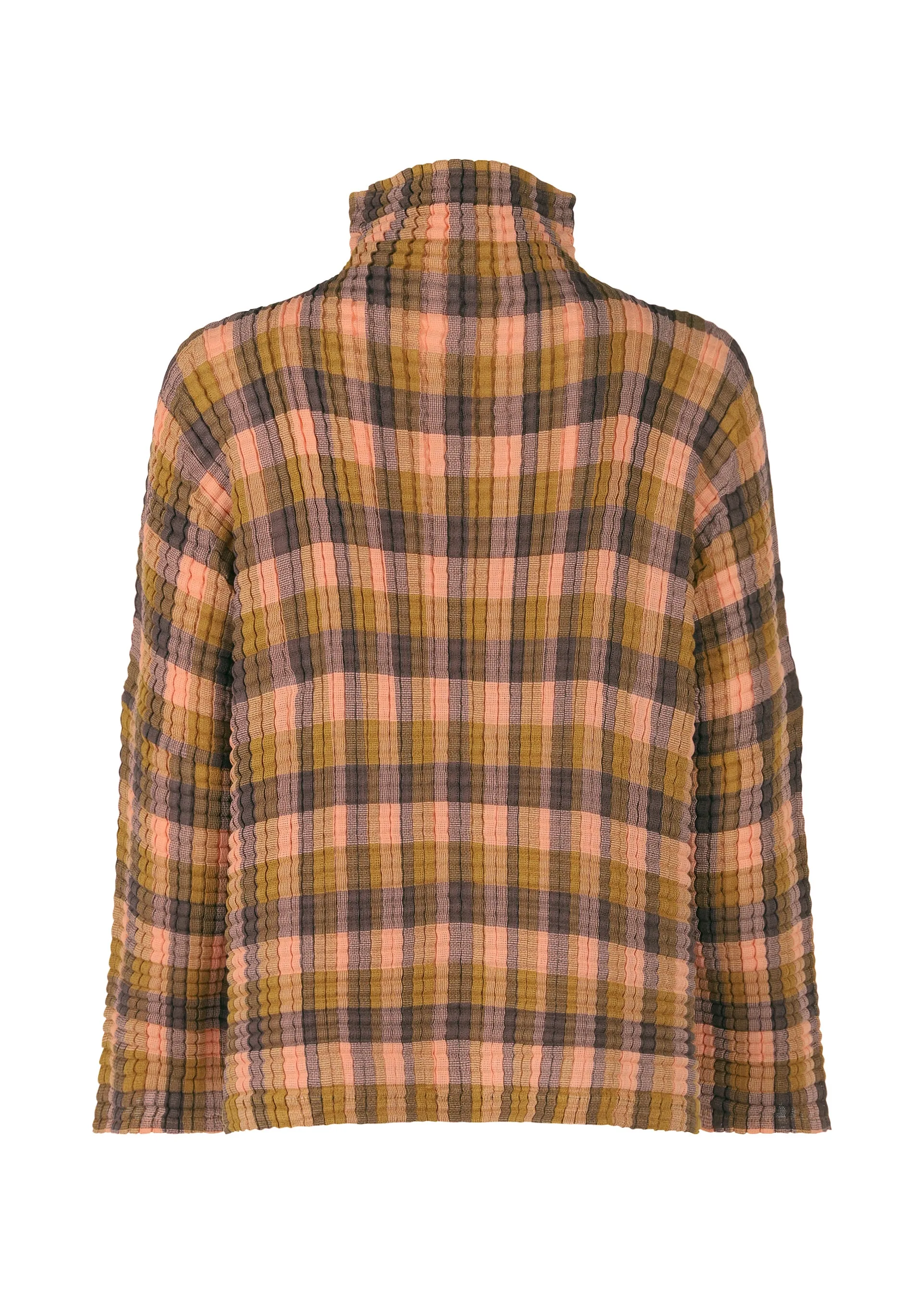 MESH CHECK PLEATS SHIRT sold by Issey Miyake product image thumbnail 3