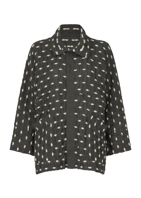 SASHIKO BORDER TOP made by Issey Miyake