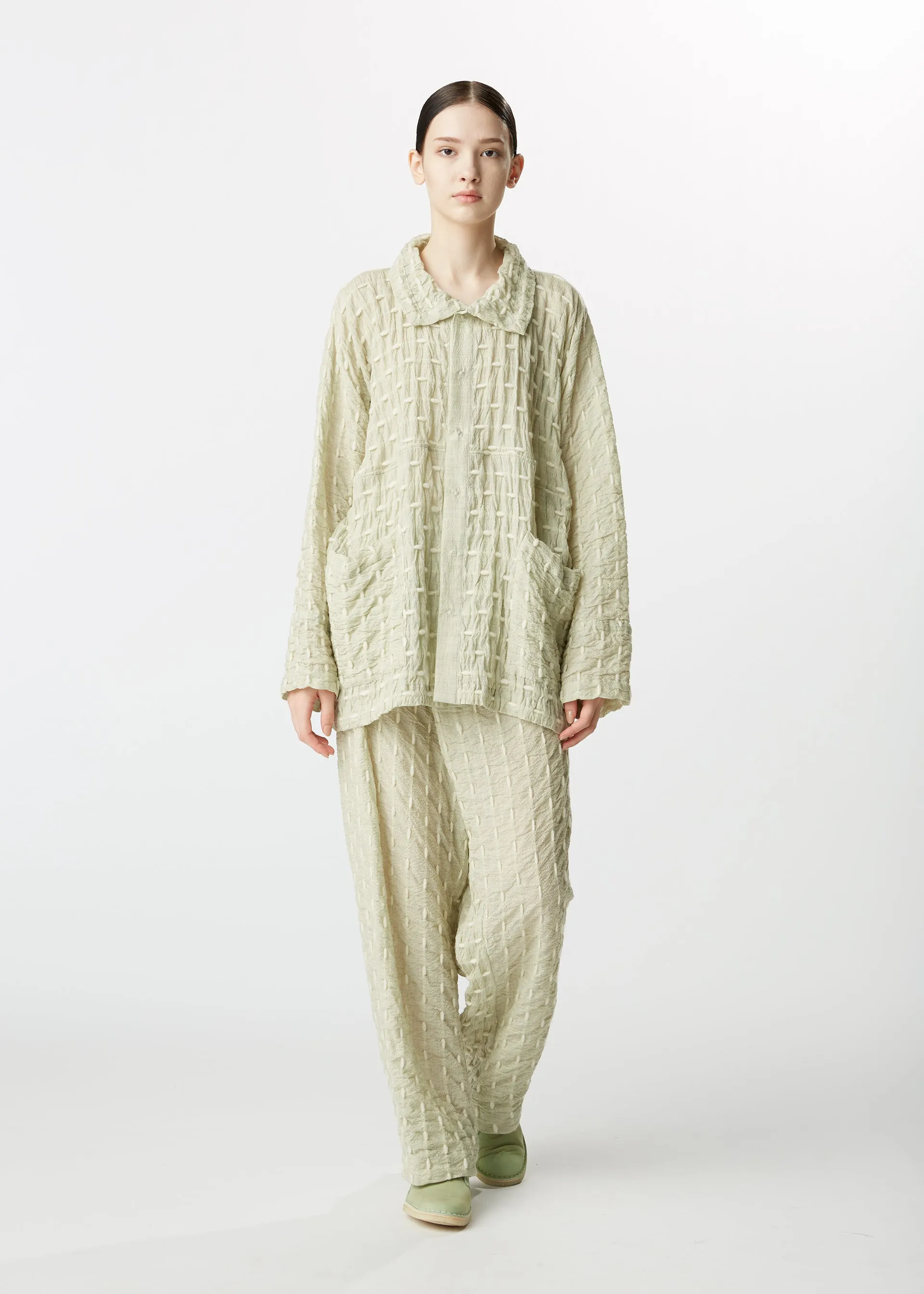 SASHIKO BORDER TOP sold by Issey Miyake product image thumbnail 5