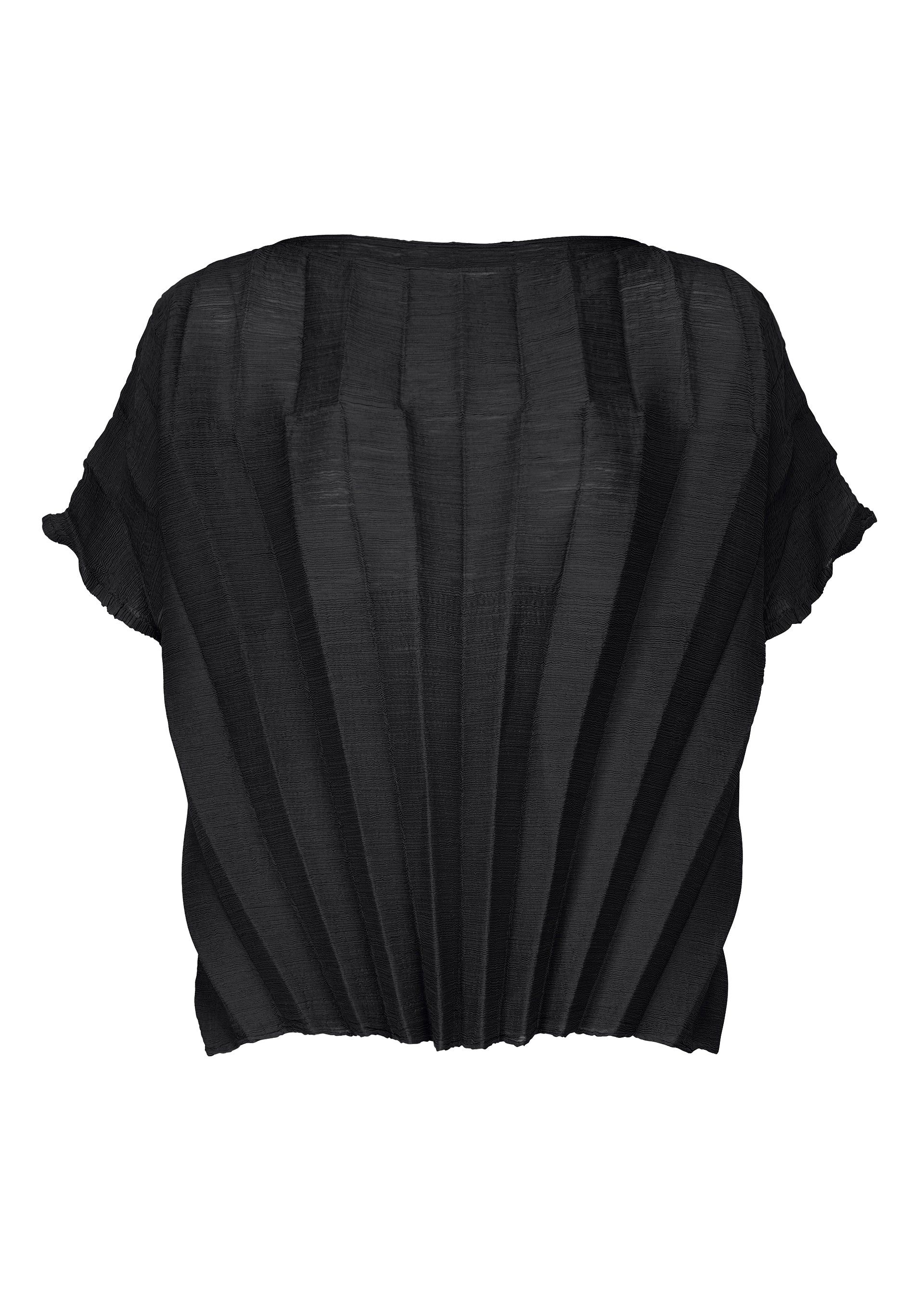 SECTOR SEE-THROUGH CREPE TOP sold by Issey Miyake