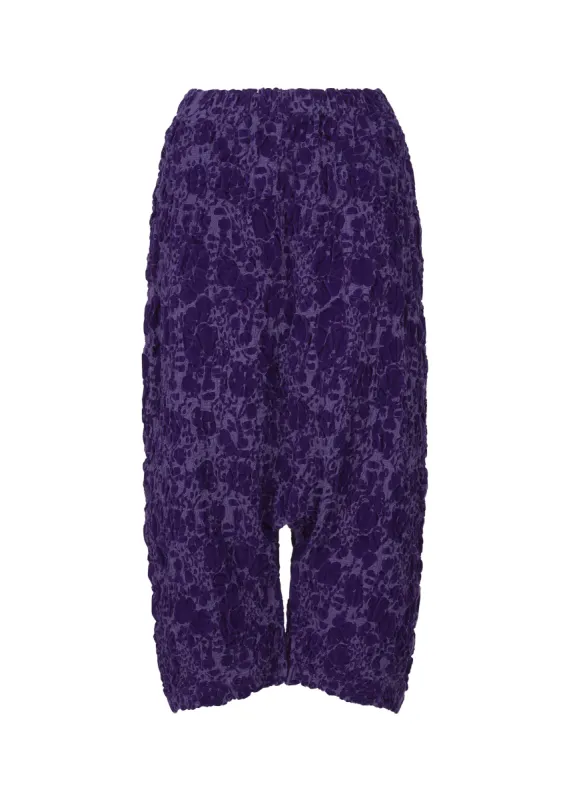 TREE FLOCKY CAULIFLOWER PANTS made by Issey Miyake