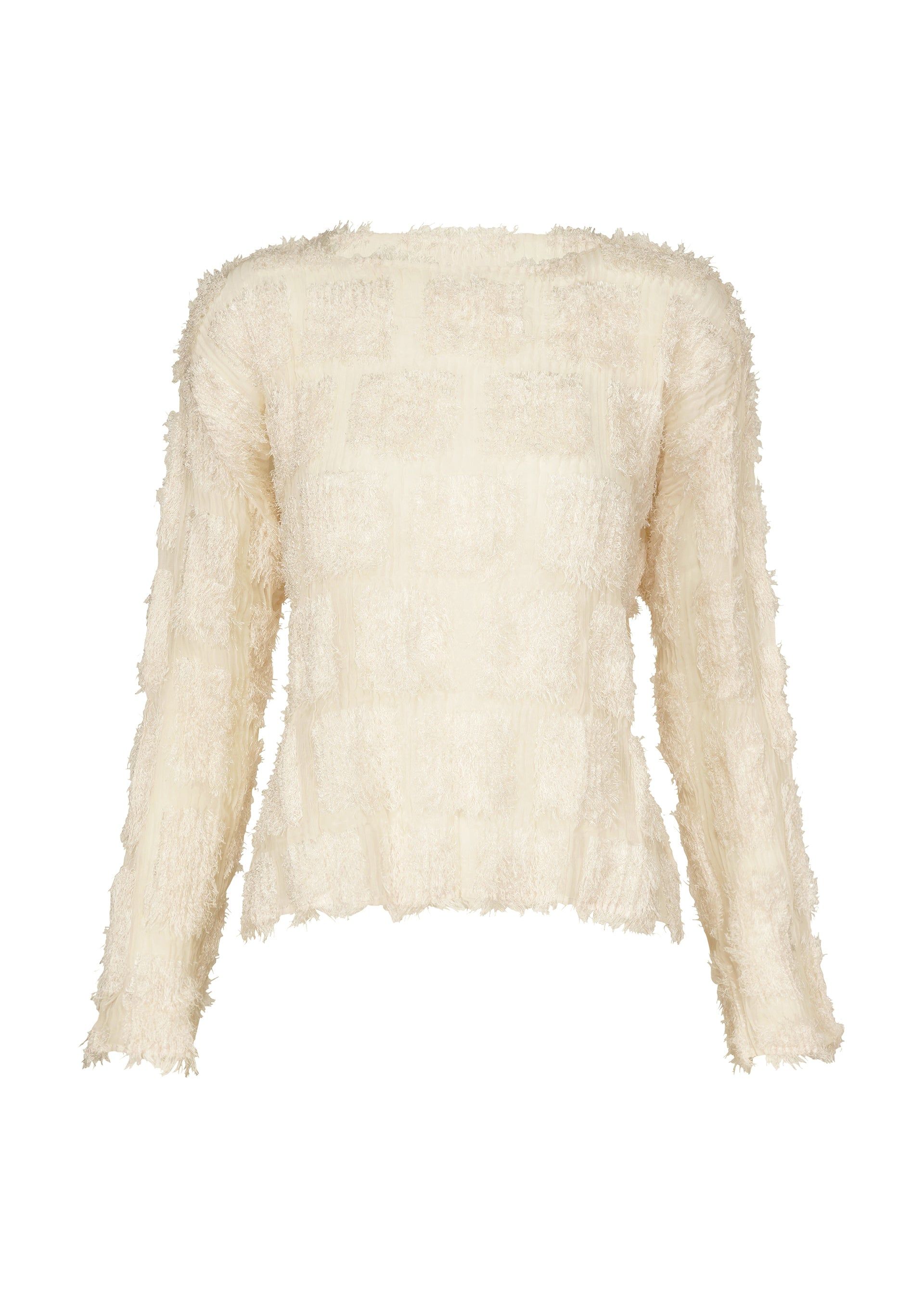 FUZZY PLEATS TOP sold by Issey Miyake