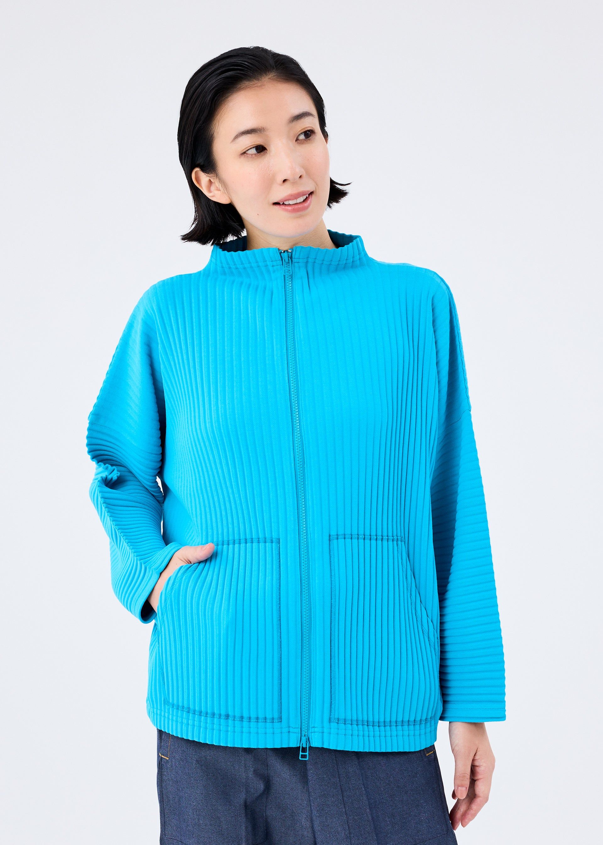 SWEATS PLEATS JACKET sold by Issey Miyake product image thumbnail 5