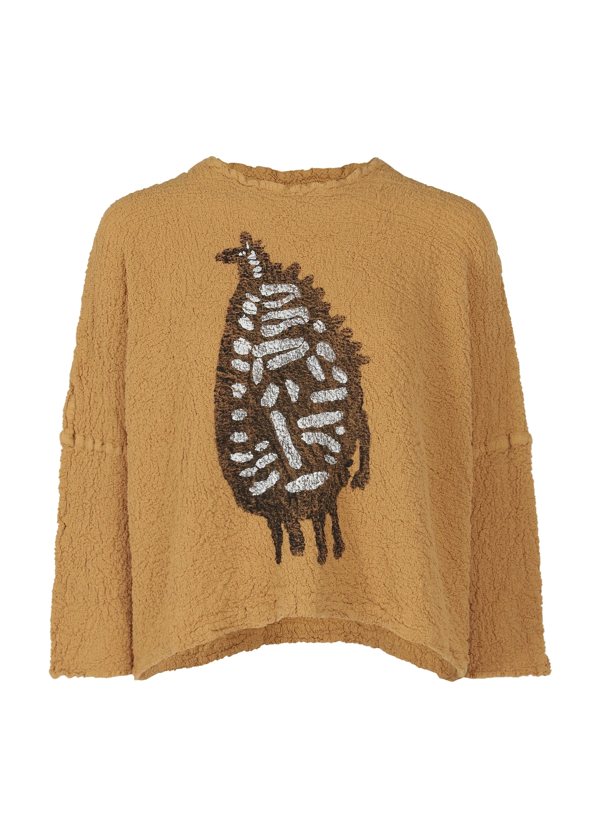 ANIMAL PATTERN PRINT CAULIFLOWER TOP sold by Issey Miyake product image thumbnail 3