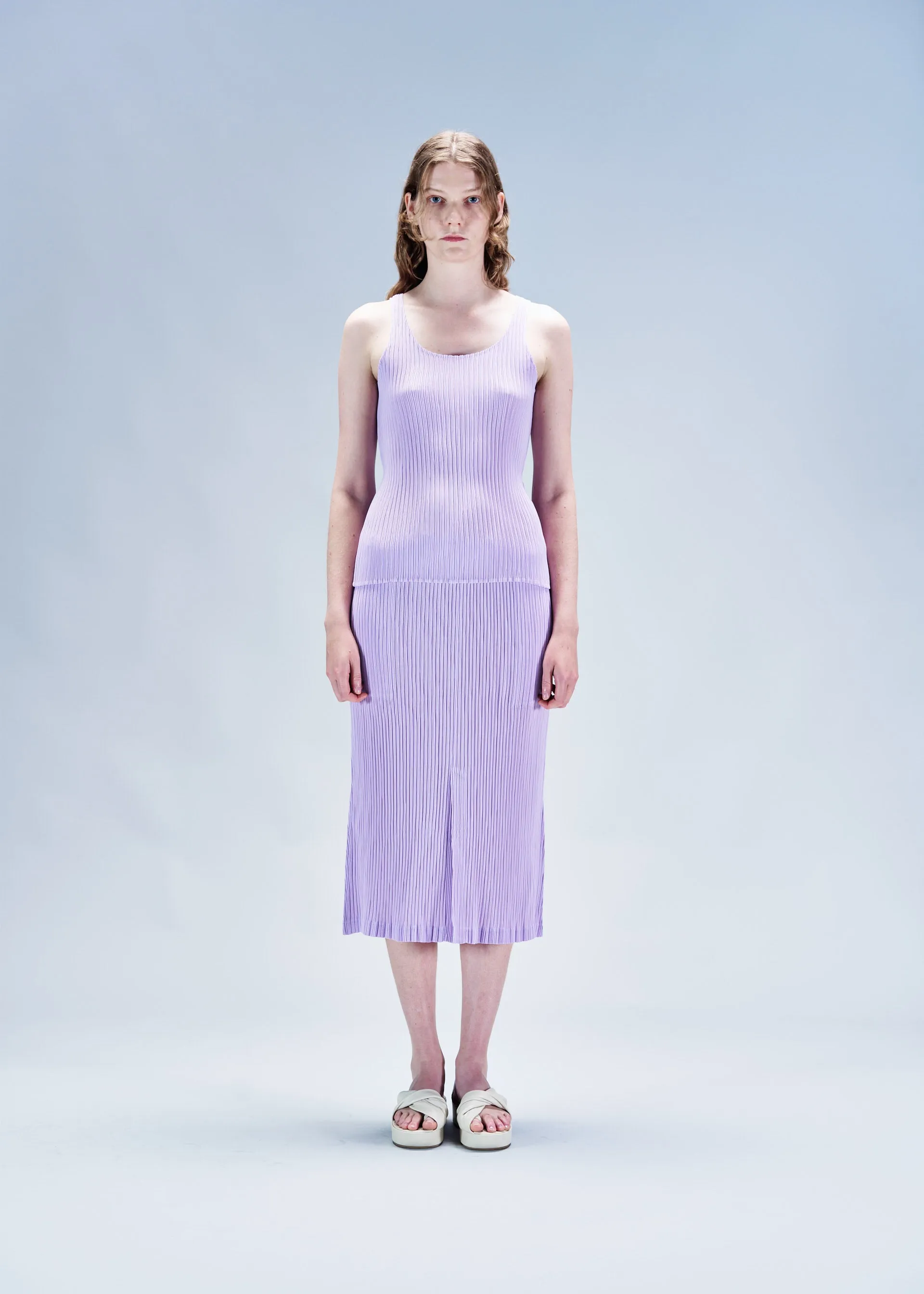 HATCHING BOTTOMS SKIRT sold by Issey Miyake product image thumbnail 4