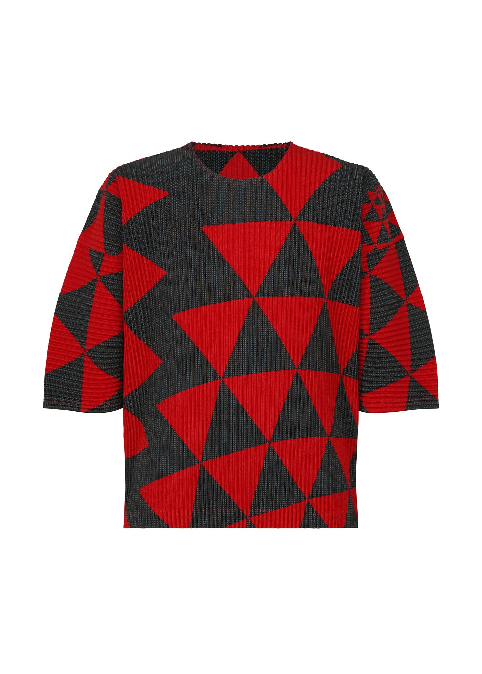TRIANGULAR GRID T-SHIRT sold by Issey Miyake product image thumbnail 4