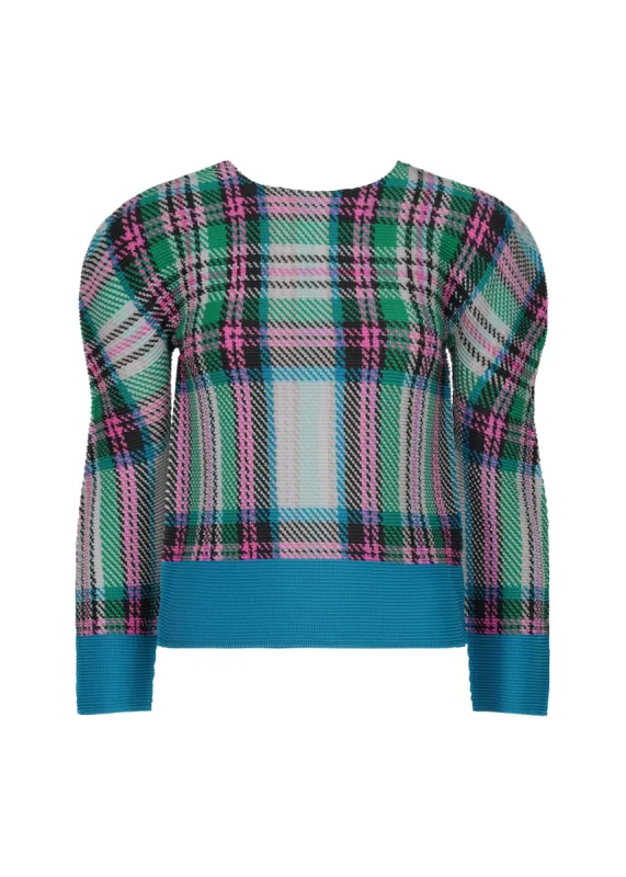 TARTAN CHECK TOP made by Issey Miyake
