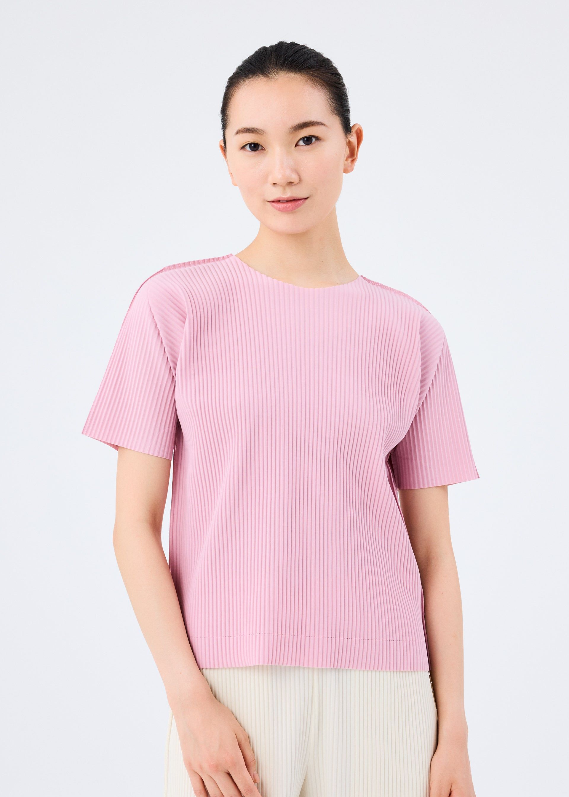 FINE KNIT PLEATS COLOR 2 TOP sold by Issey Miyake product image thumbnail 3