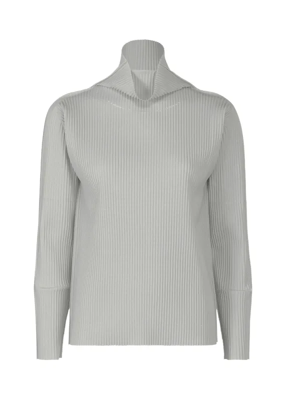 FINE KNIT PLEATS COLOR 1 TOP made by Issey Miyake