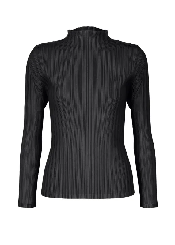 RIB PLEATS JANUARY TOP sold by Issey Miyake